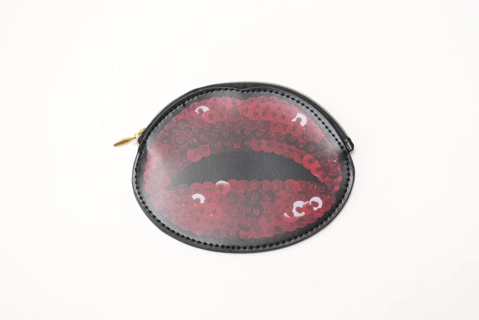 Undercover FW18 Sequin Lips Coin Pouch Wallet - NEW thumbnail