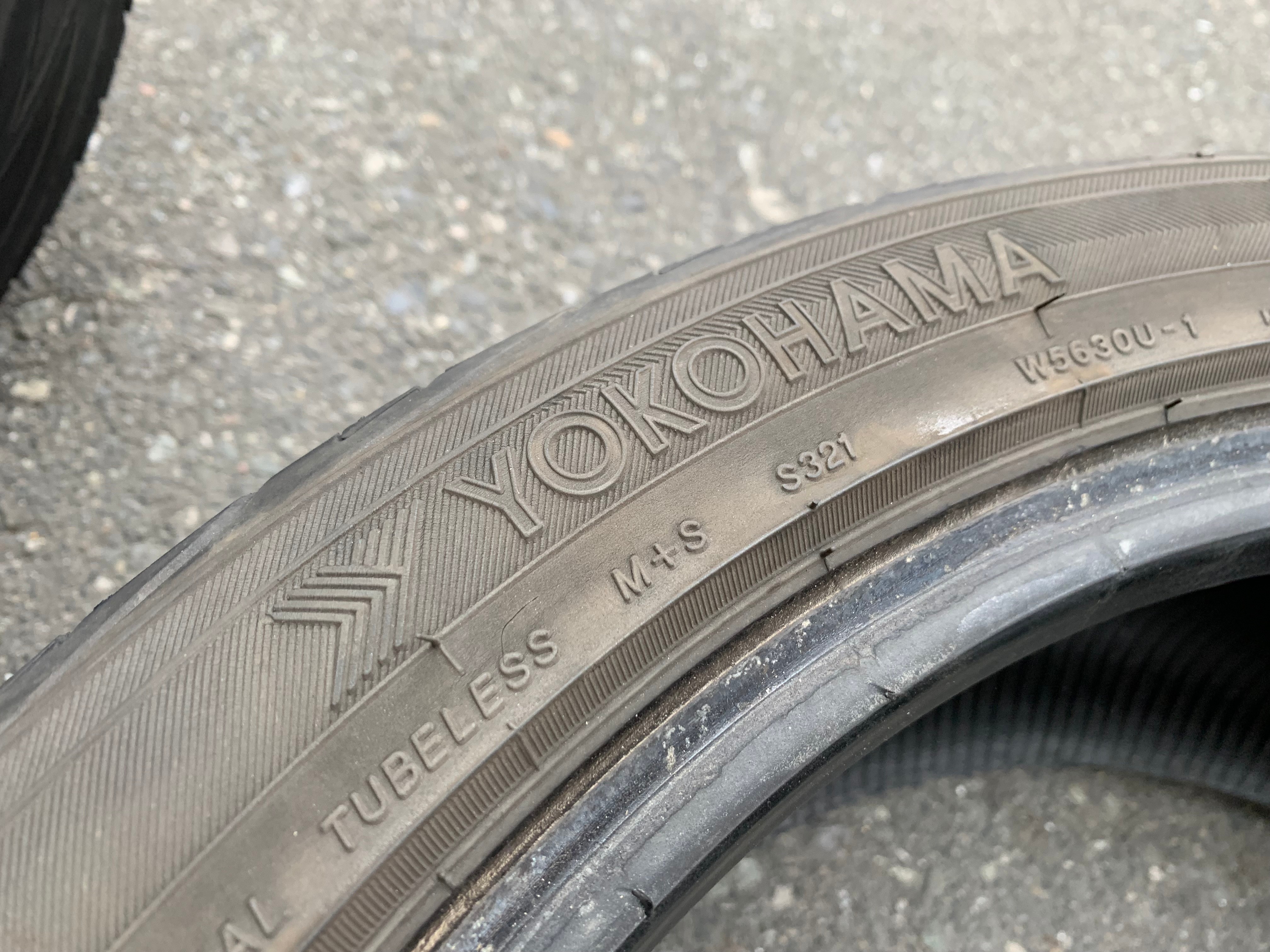 Pair of 215/45/17 87W M+S Yokohama Avid Envigor with 50% tread - photo 4
