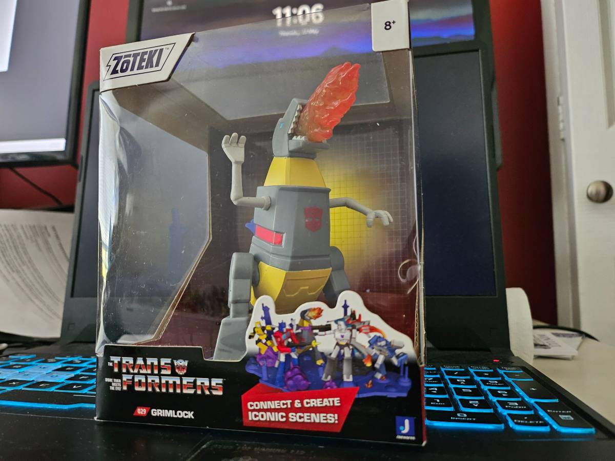 Jazwares Zoteki G1 Grimlock Transformers Connect NEW Figure