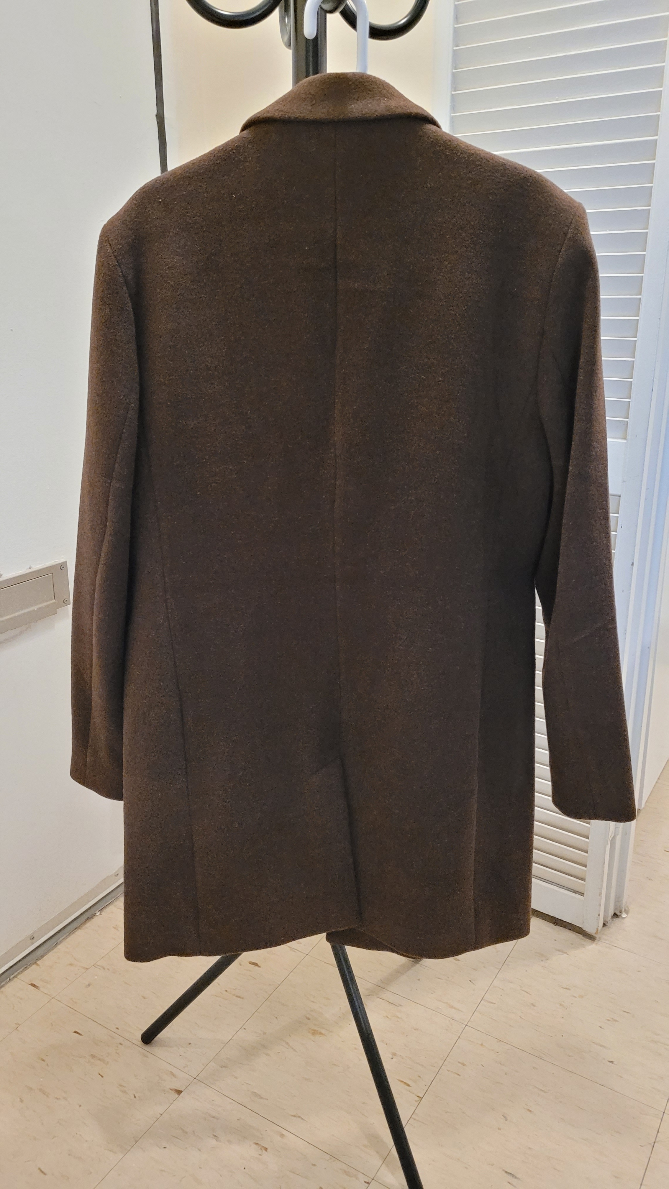 Only & Sons long winter coat size XL dark brown - photo 3
