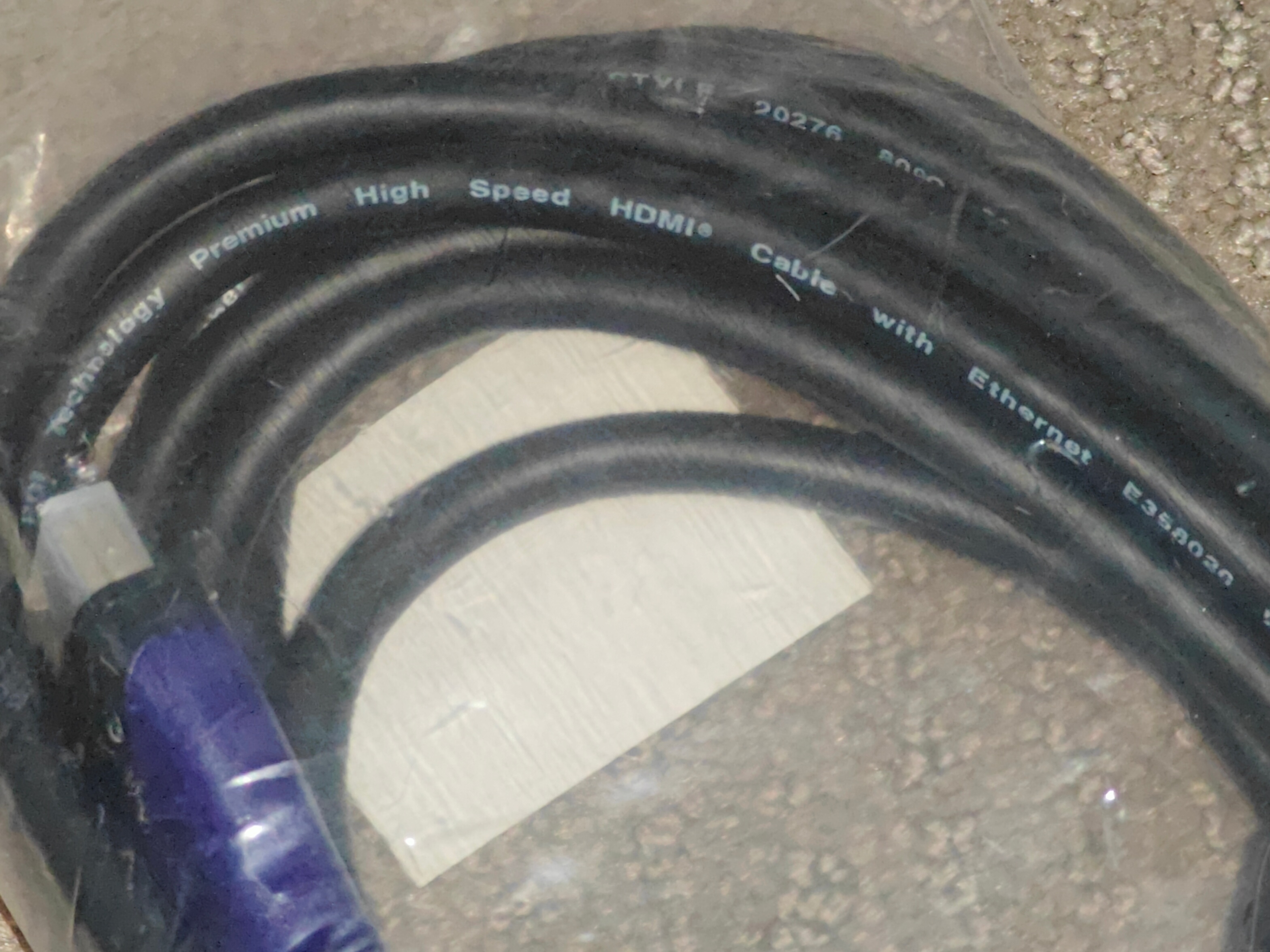 NEW HDMI Cable - Premium High Speed with Ethernet - 6 Feet Cord - photo 4