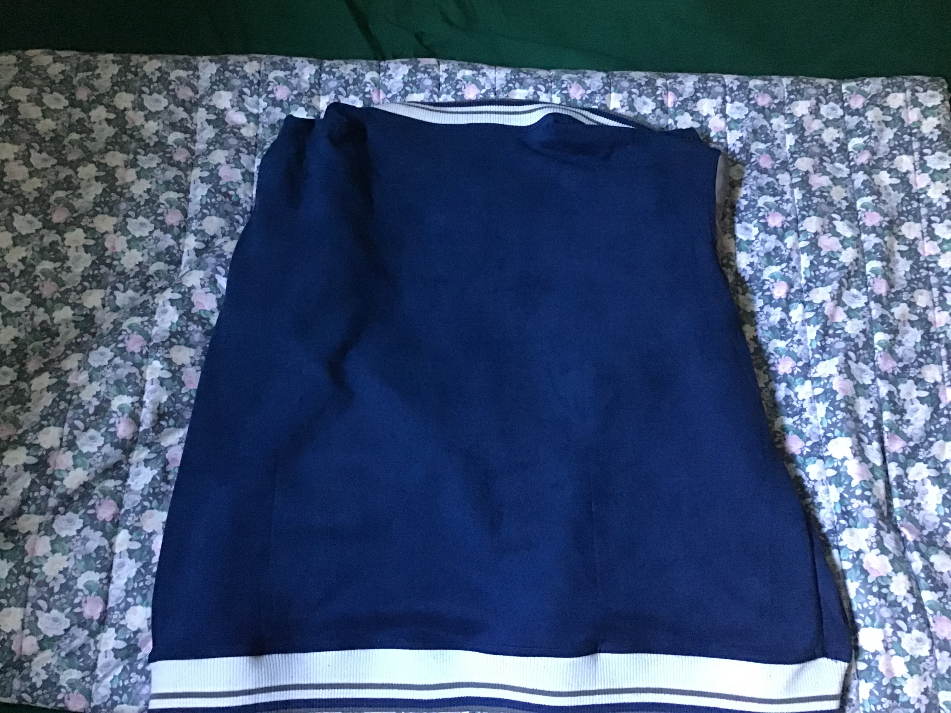 Varsity Dark Blue Hoodie - photo 4