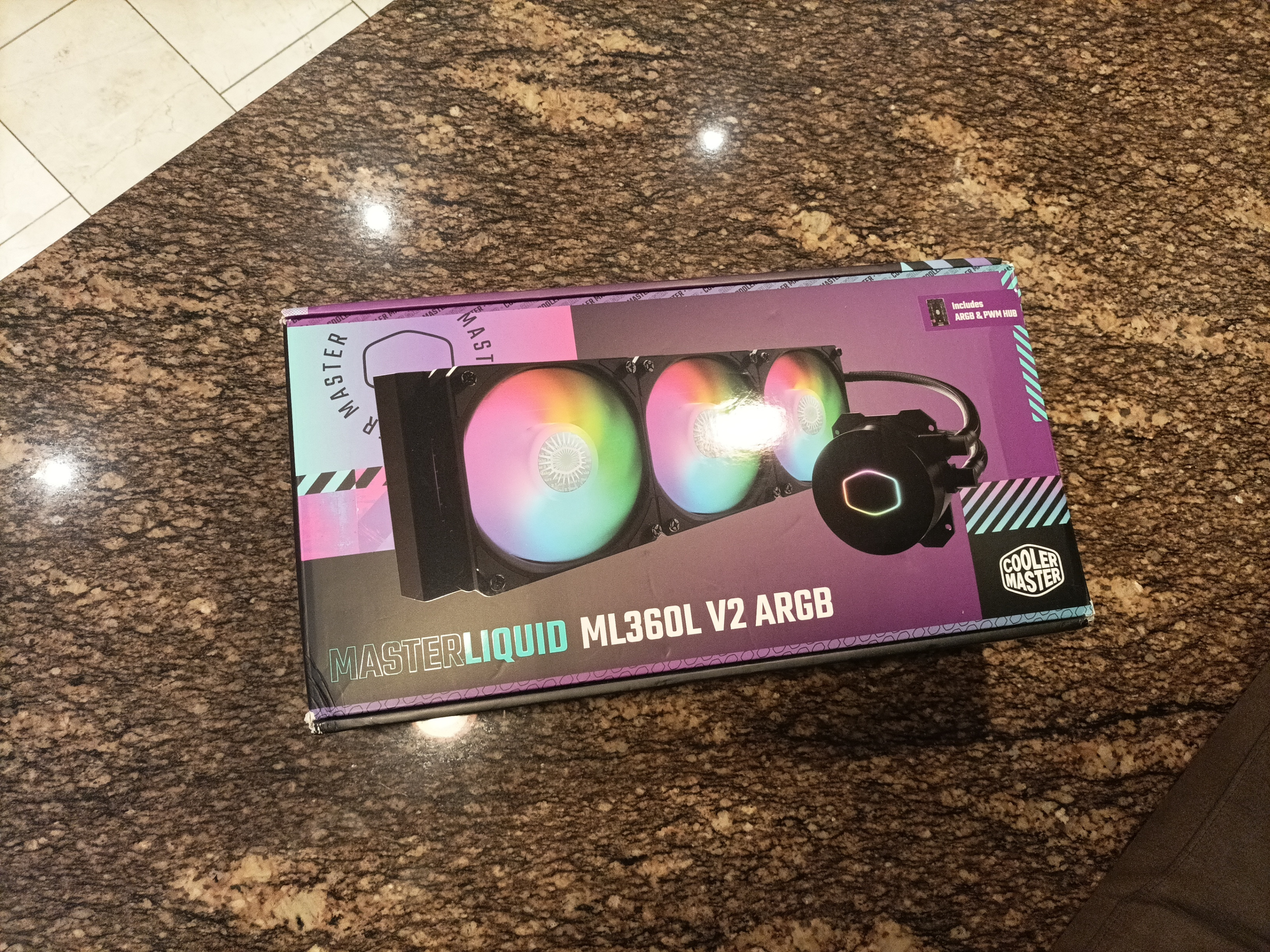 CoolerMaster CPU Liquid Cooler