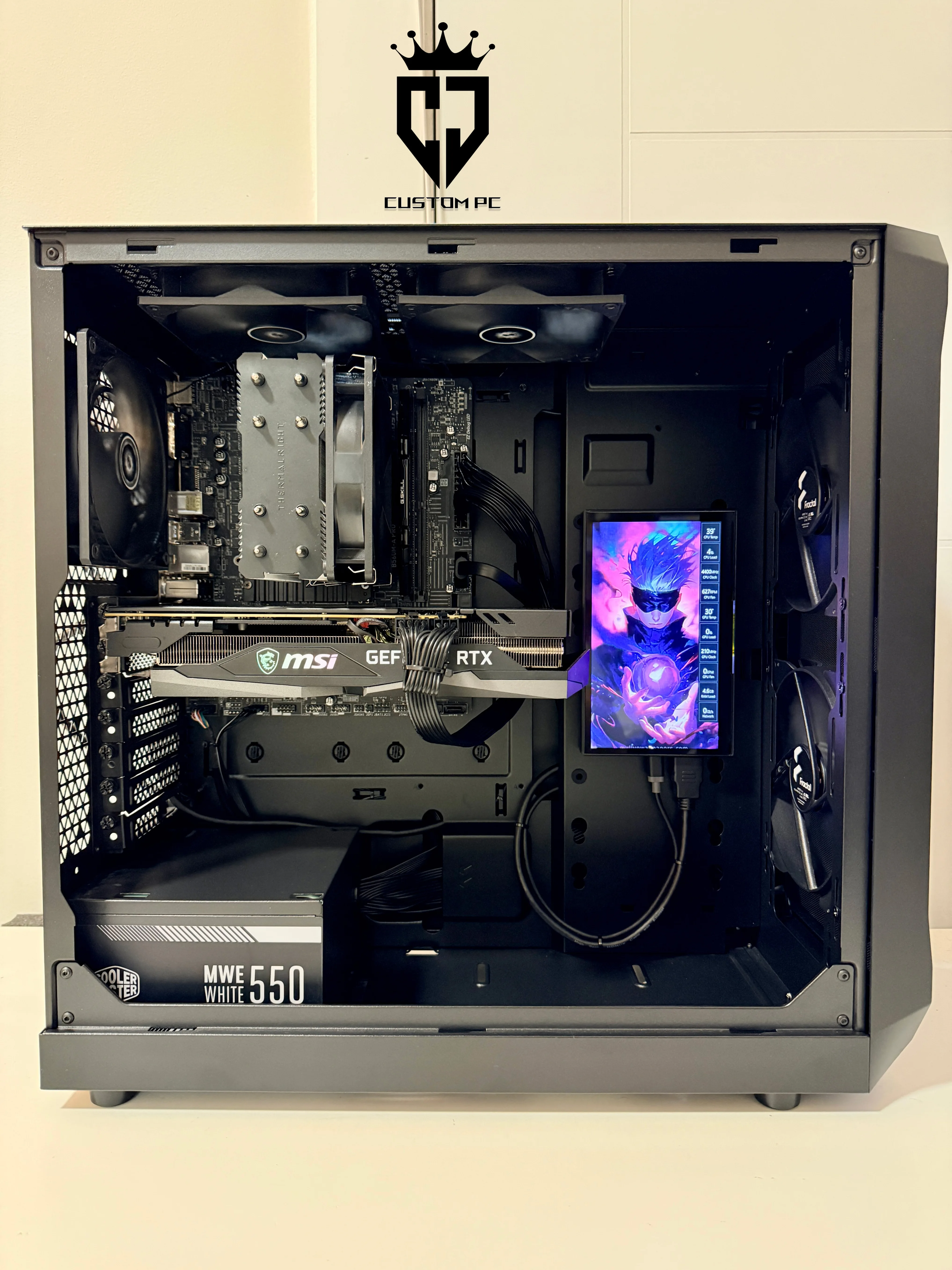 Gaming PC Intel i5-11400 \ RTX 3060Ti \ 16GB RAM \ 500GB NVMe image indicator(5)