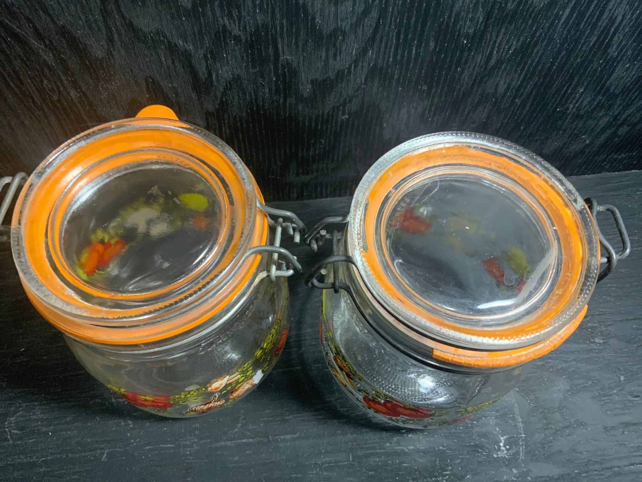 Arc France Vegetable Glass Canisters Jars with Bales - photo 3