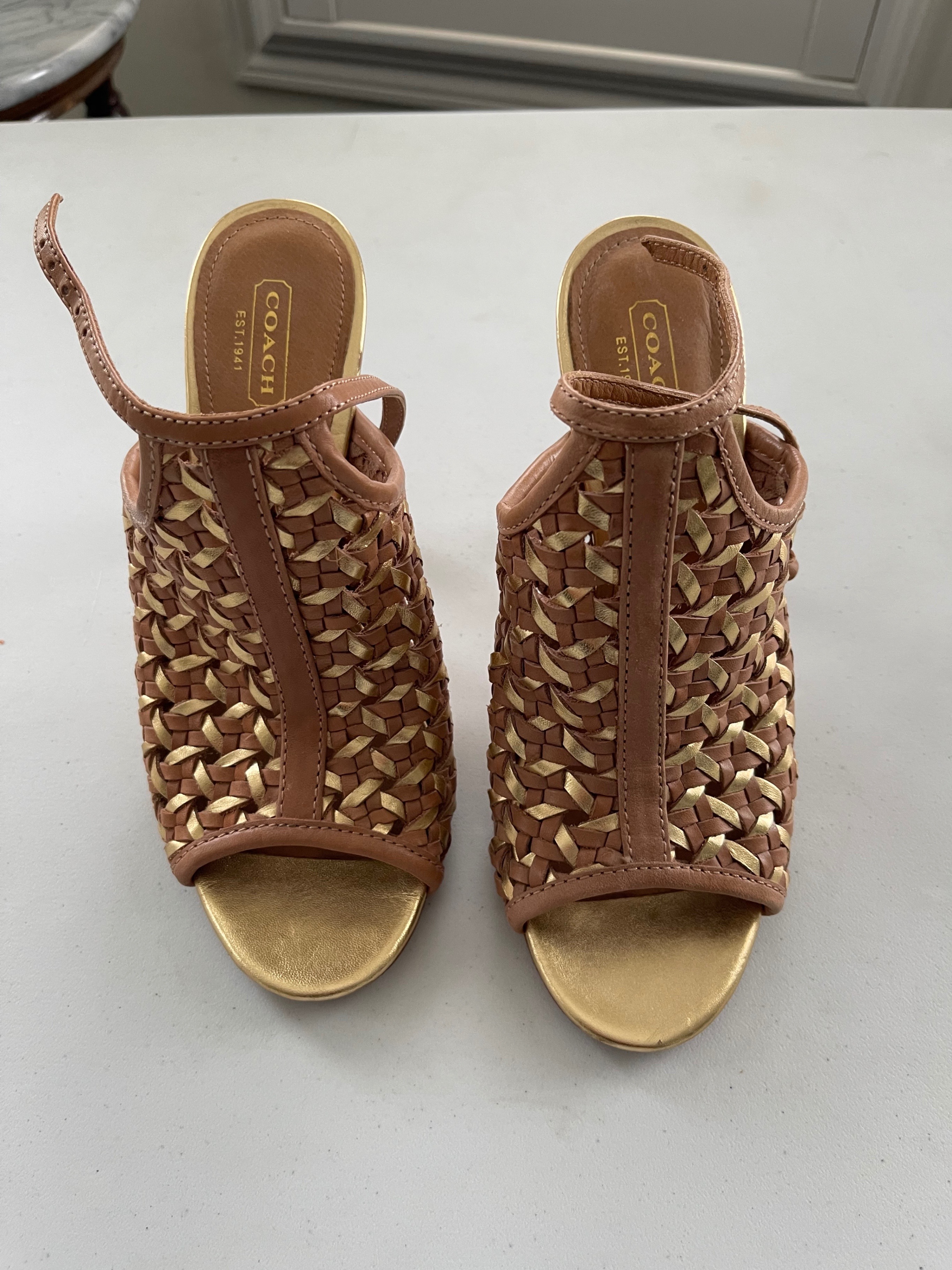 Coach Stiletto Sandals