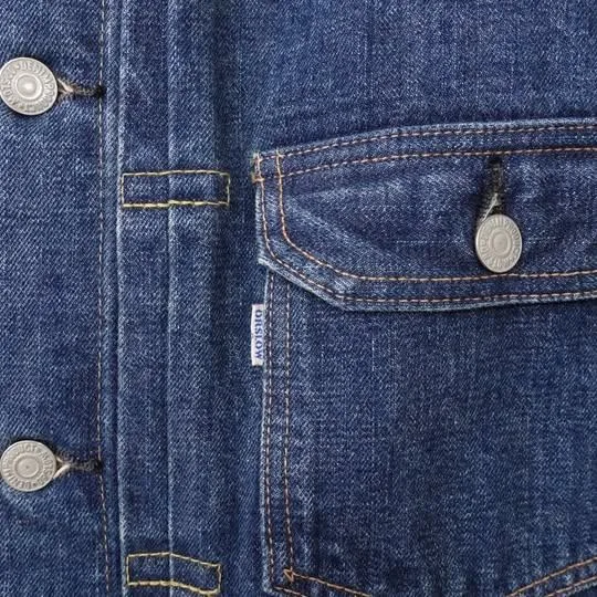 orSlow Type 1 Selvedge Denim Jacket One Wash - Size 1 image indicator(4)