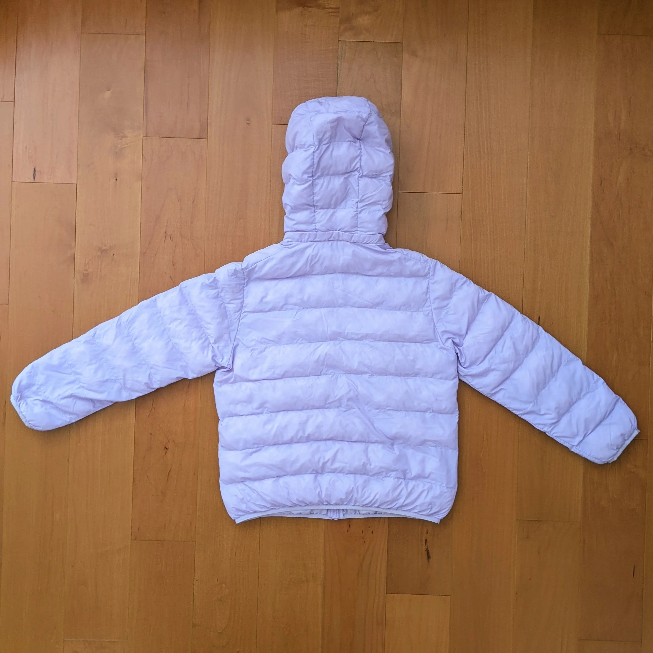 Uniqlo Pufftech Washable Parka Jacket Coat Size Kids 11-12 image indicator(2)