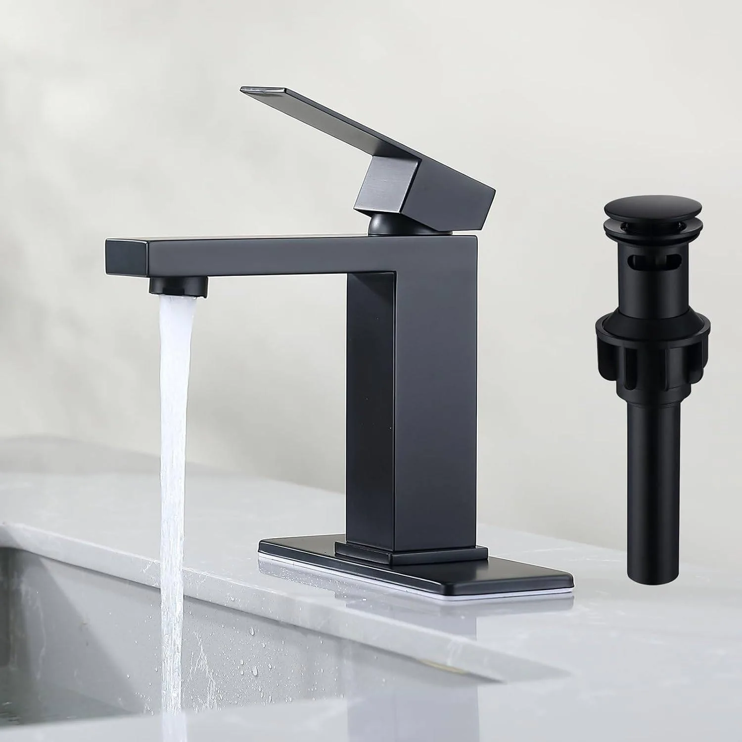 SevenGelok Bathroom Faucet Black Bathroom Faucet thumbnail