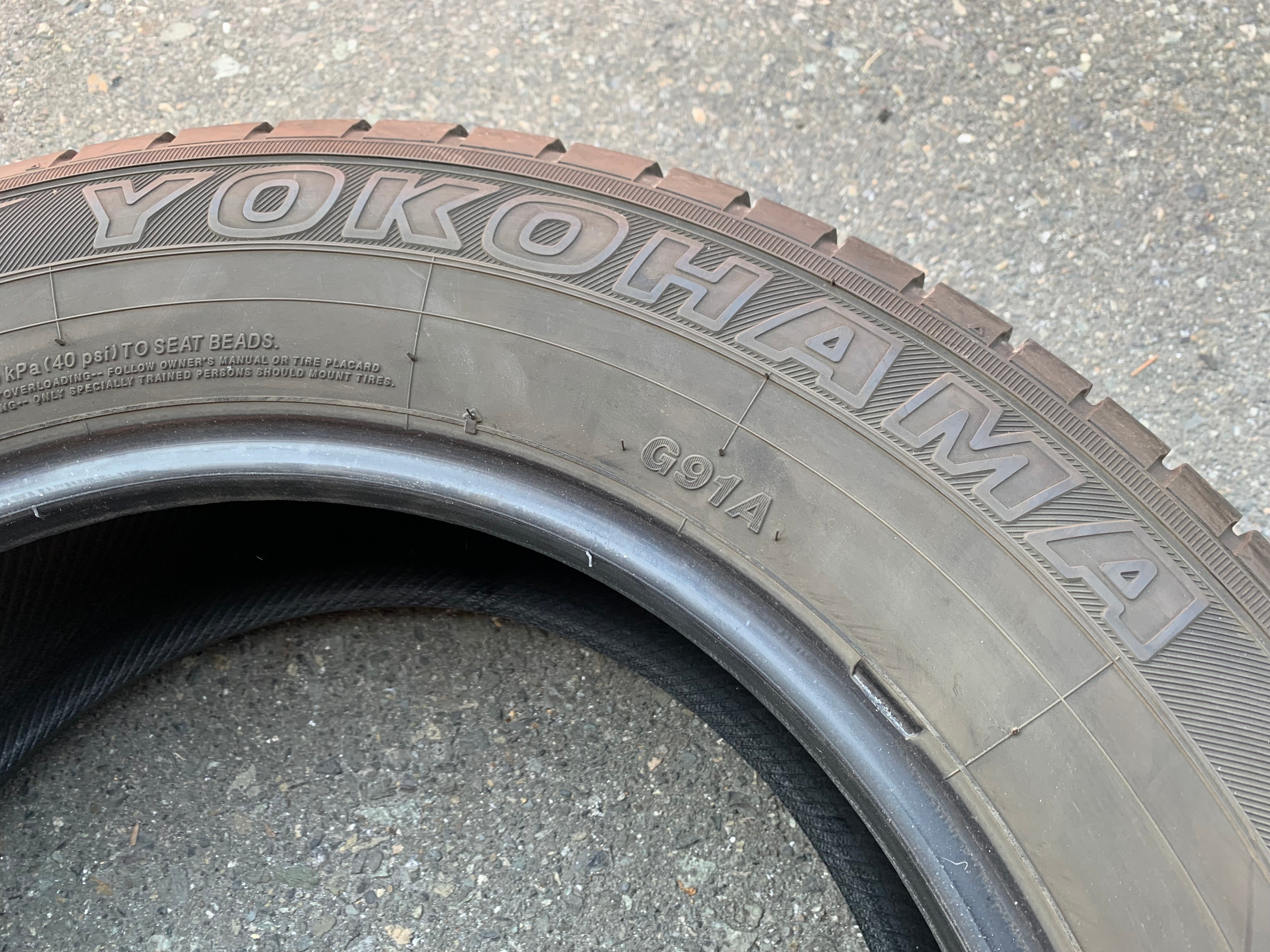 1 X single 225/65/17 M+S Yokohama Geolander G91A with 60% tread - photo 5