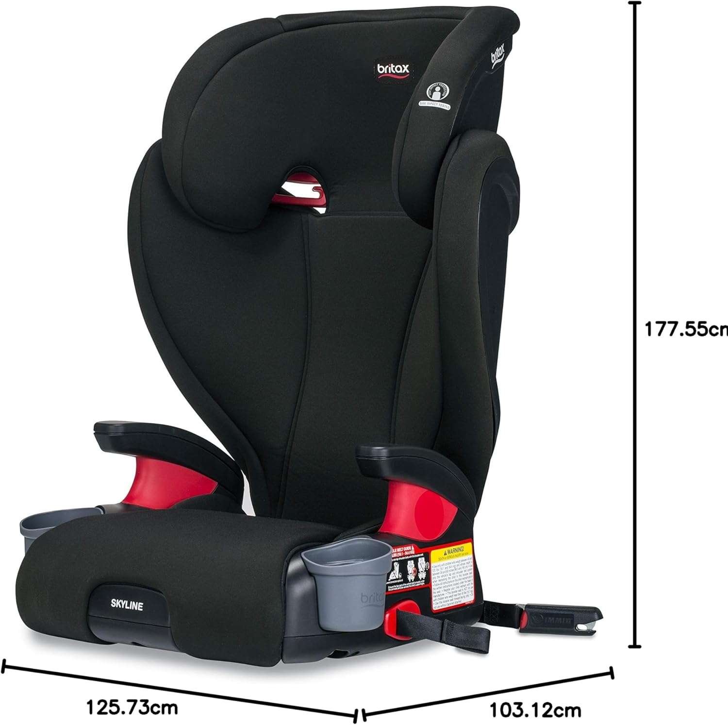 Britax Belt-Positioning Car Kids Booster Seat - photo 3