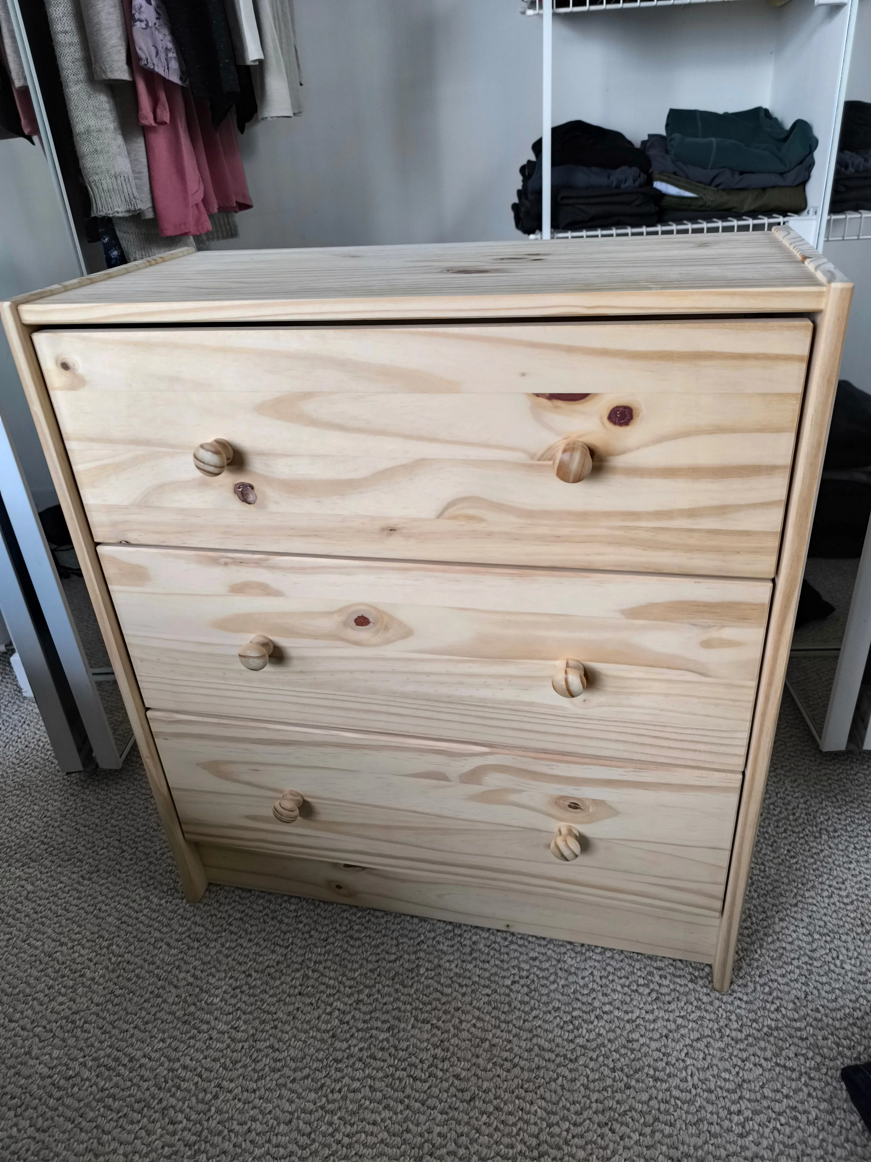 2 x IKEA RAST 3-drawer chest / dresser thumbnail