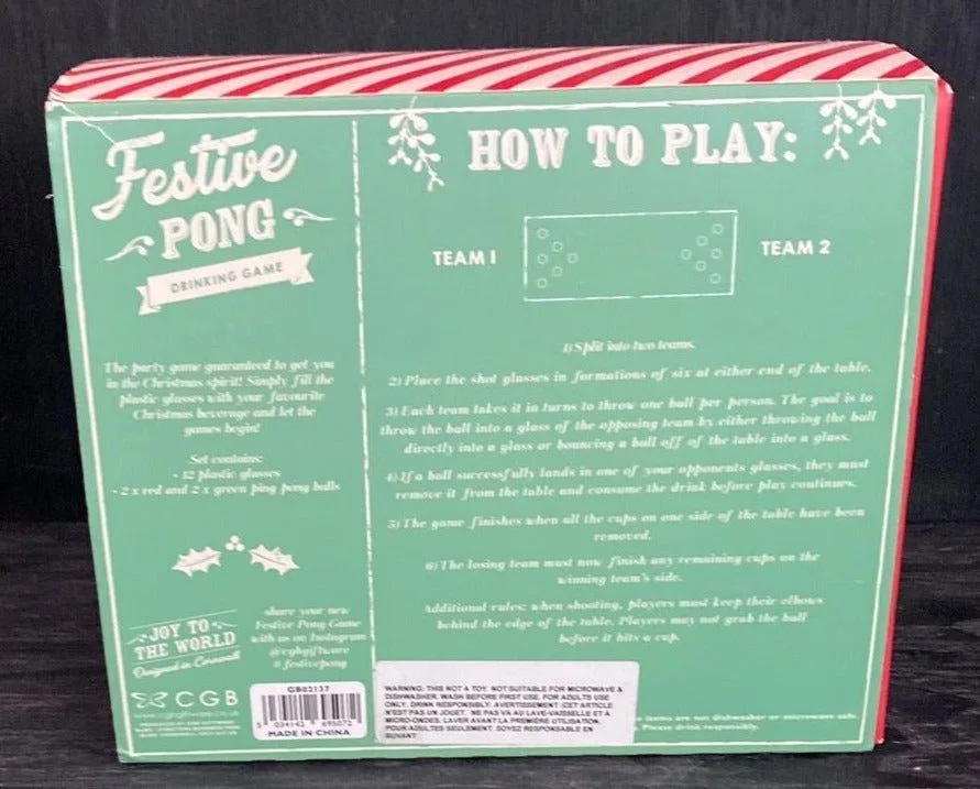 Christmas Festive Beer Pong Game image indicator(3)