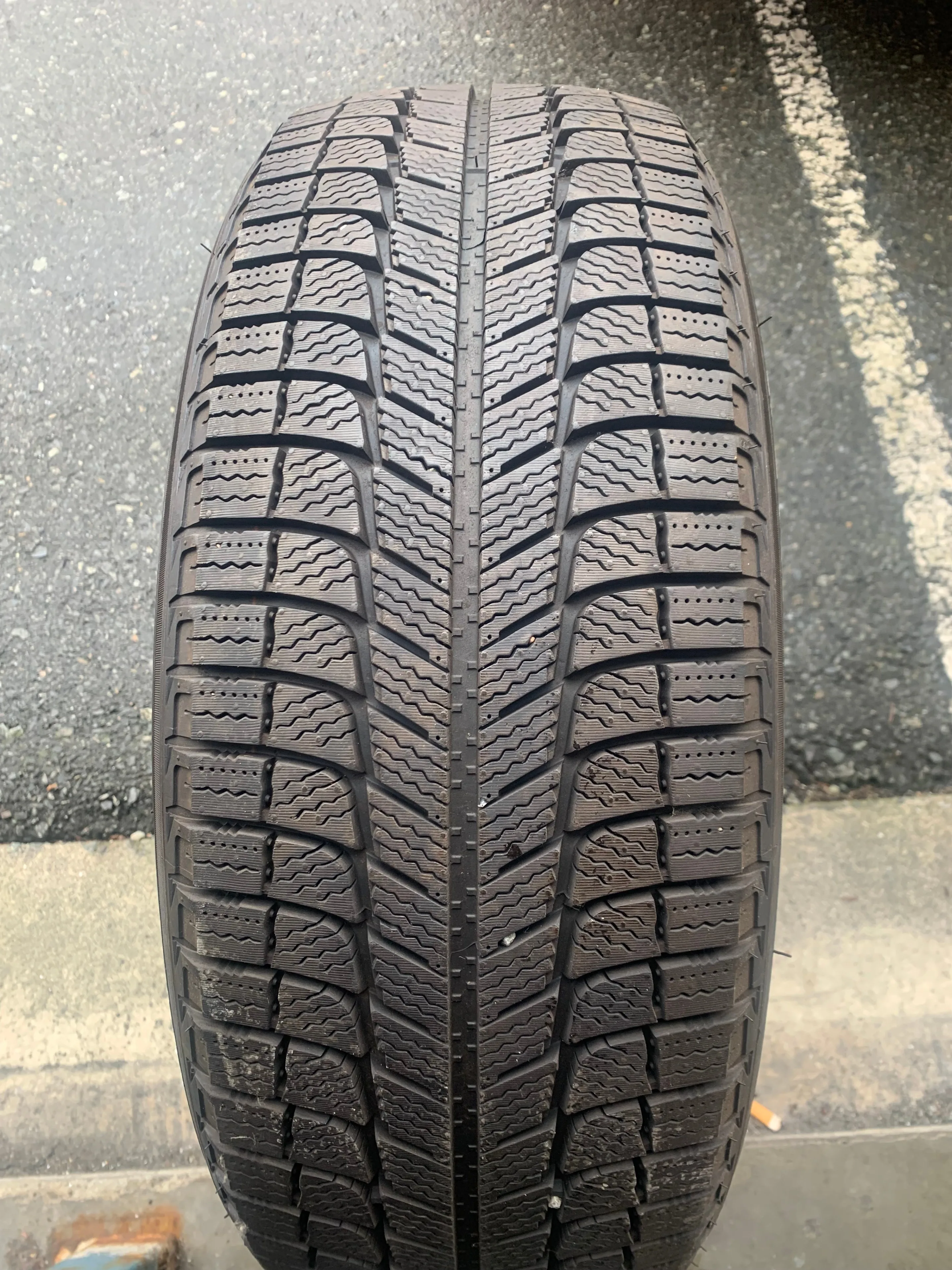 1 X single 225/60/17 99H Michelin X-Ice 3 w 10/32nds Like New thumbnail