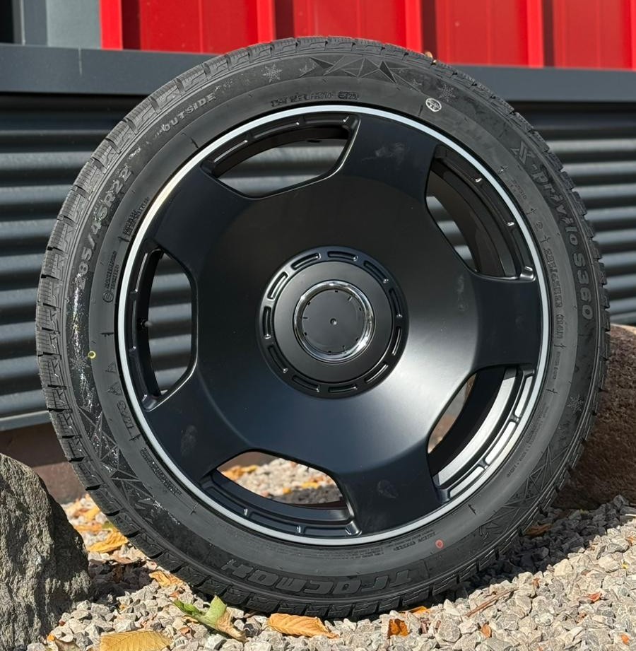 NEW 22”MONOBLOCK(5x130)+285/45/R22 snows-Mercedes G Class