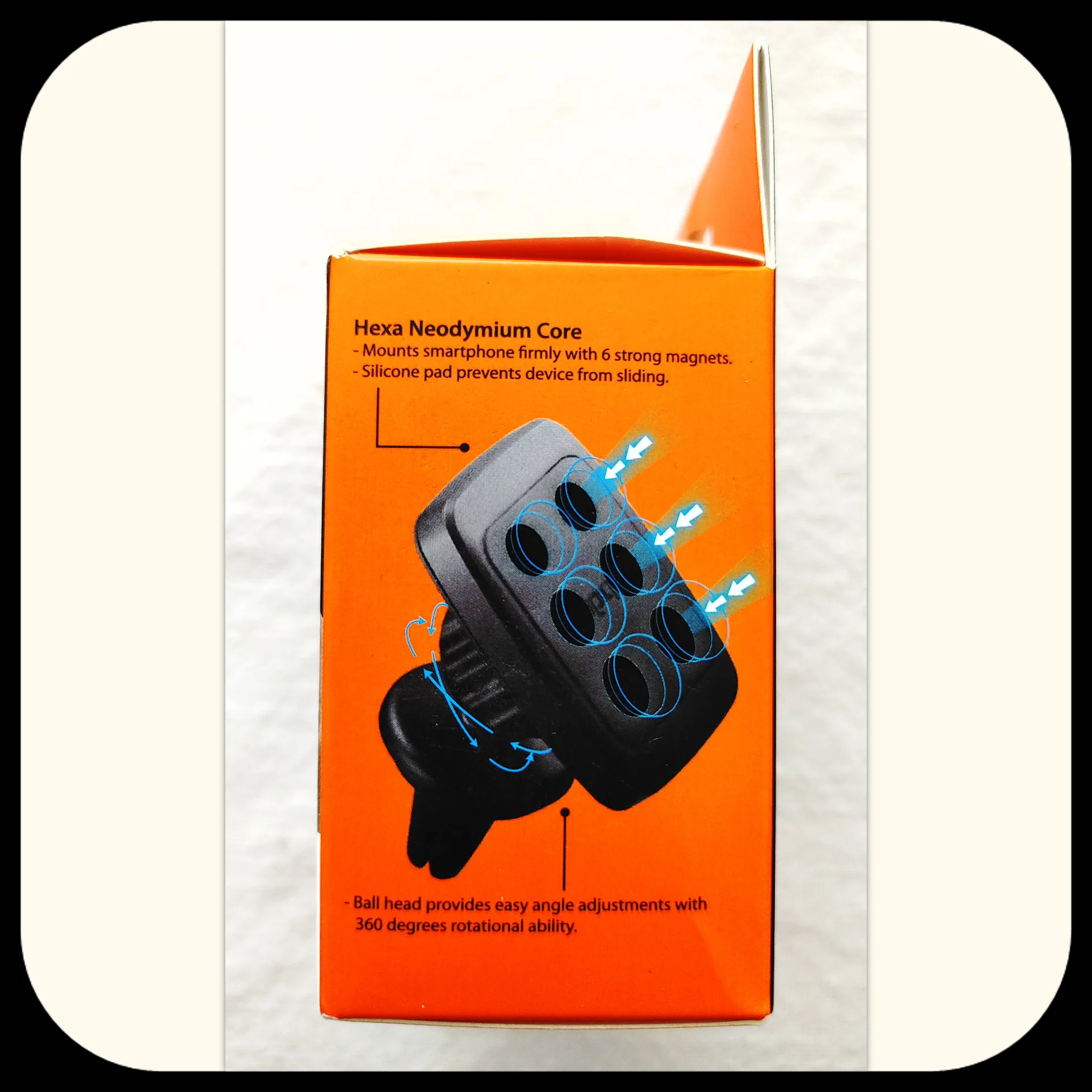 SPIGEN || Air Vent Magnetic Car Mount A201 image indicator(5)