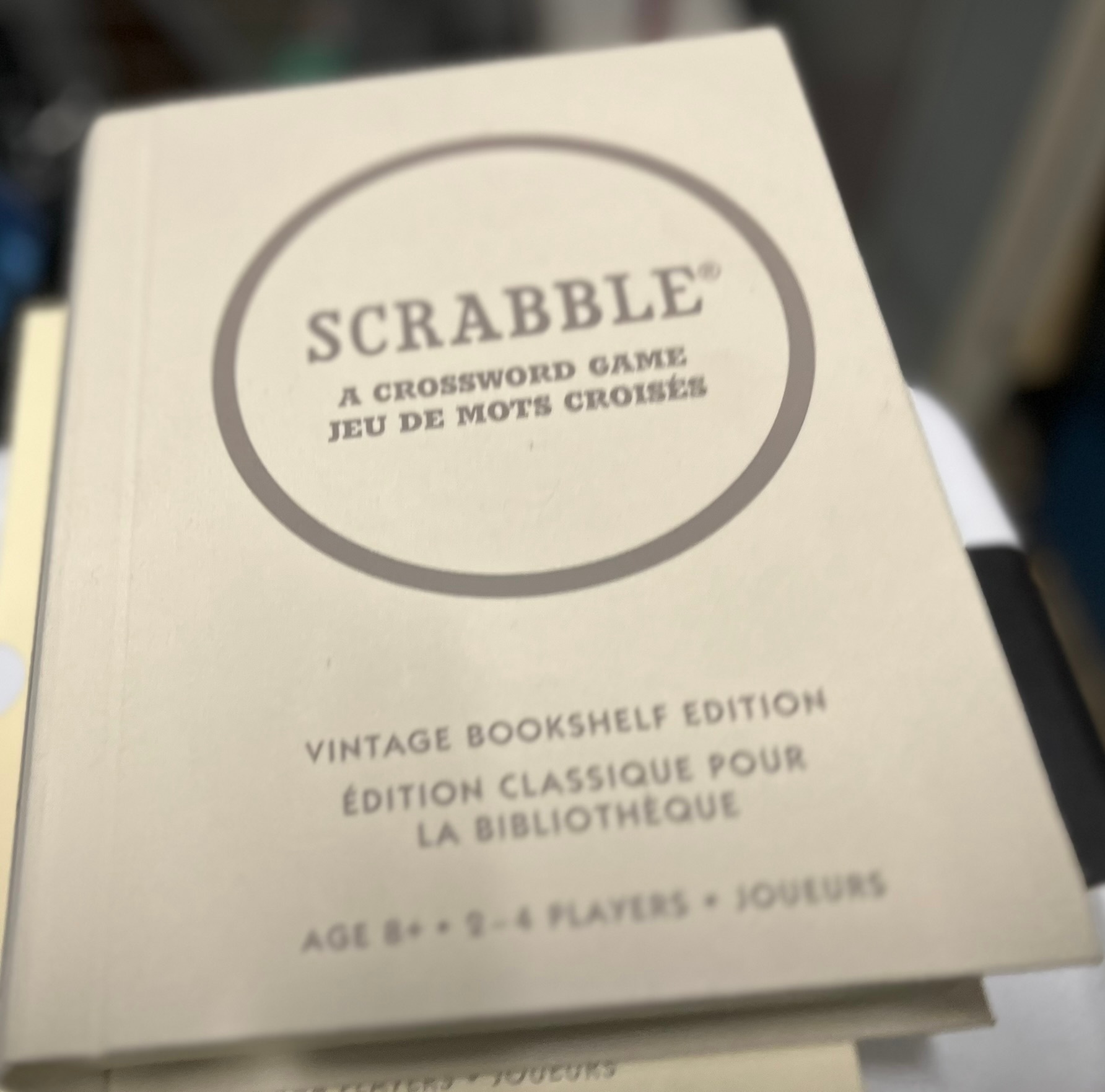 USED Scrabble Vintage Bookshelf Edition (Excellent Condition) - photo 2