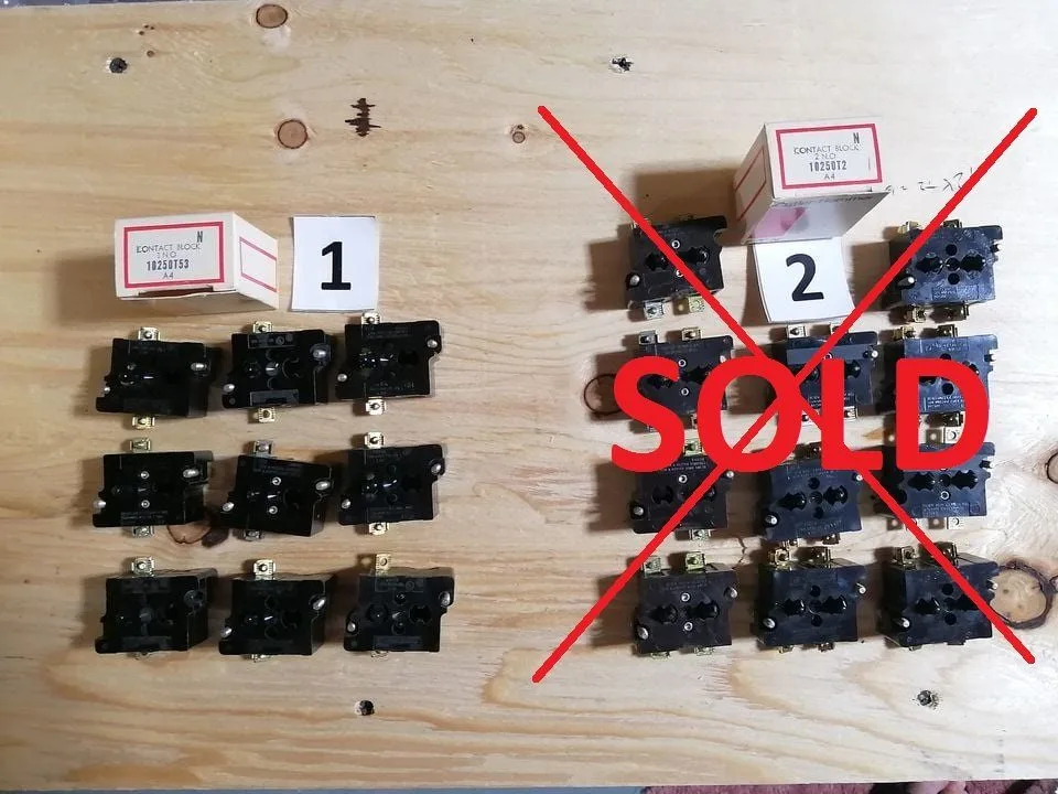 NEW Eaton Cutler Hammer Switch Contact Block 10250T53 10250T2 thumbnail