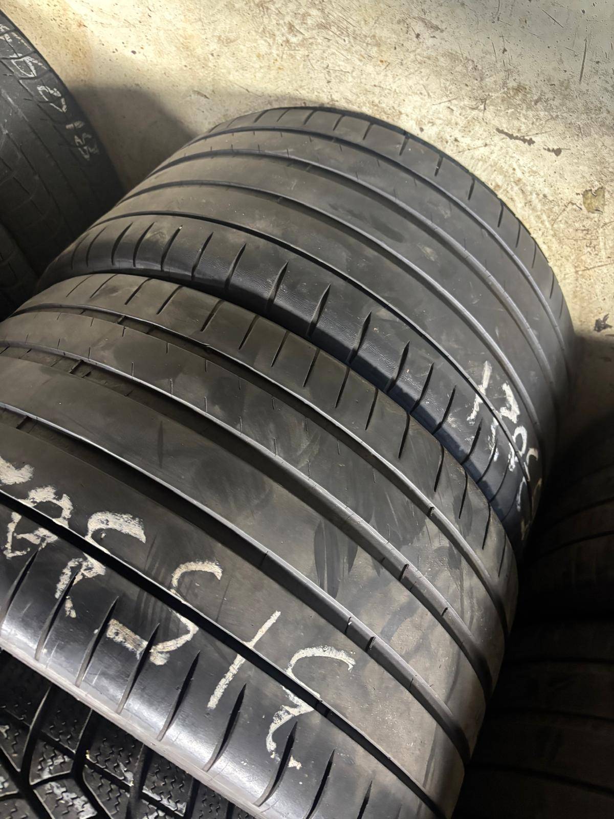 2 Used 315/30/R21 Michelin Pilot-Panamera/Taycan/AMG GT/Corvette