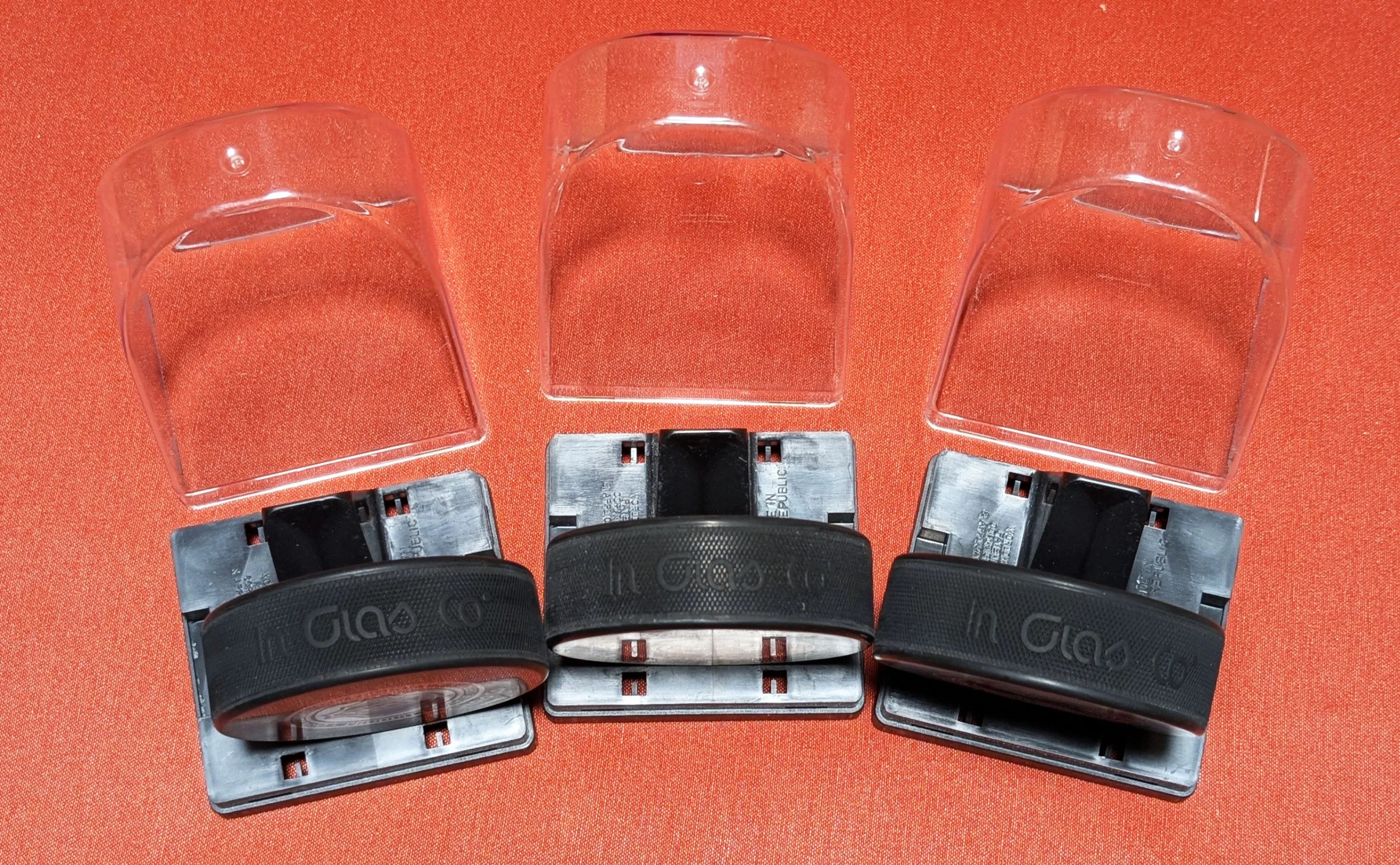 Vintage NHL Inglasco Puck with Display Stand - Made in Slovakia image indicator(3)