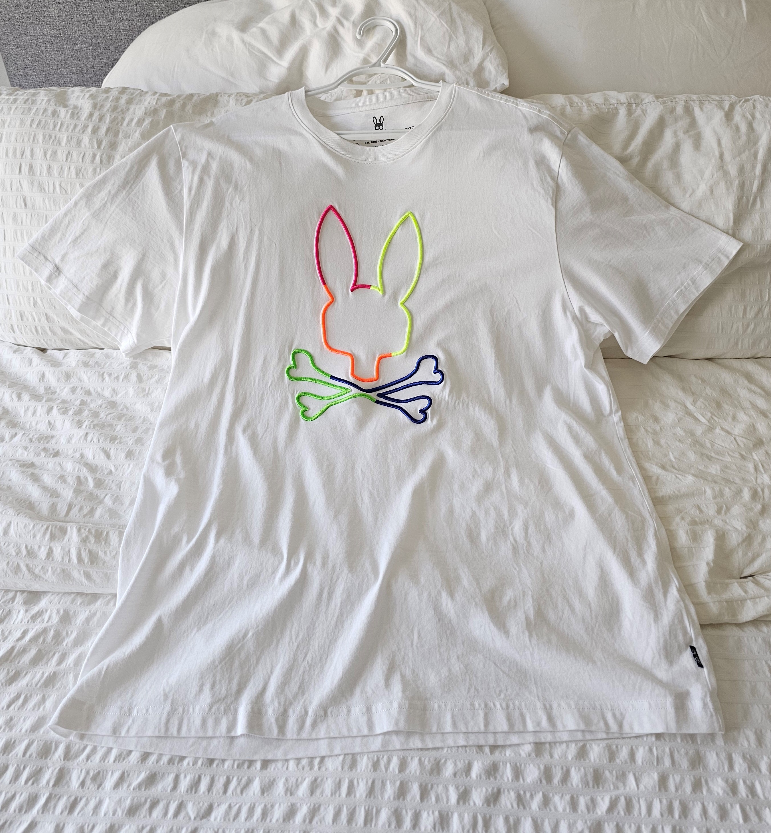 "Psycho Bunny" White Designer Shirt - photo 2