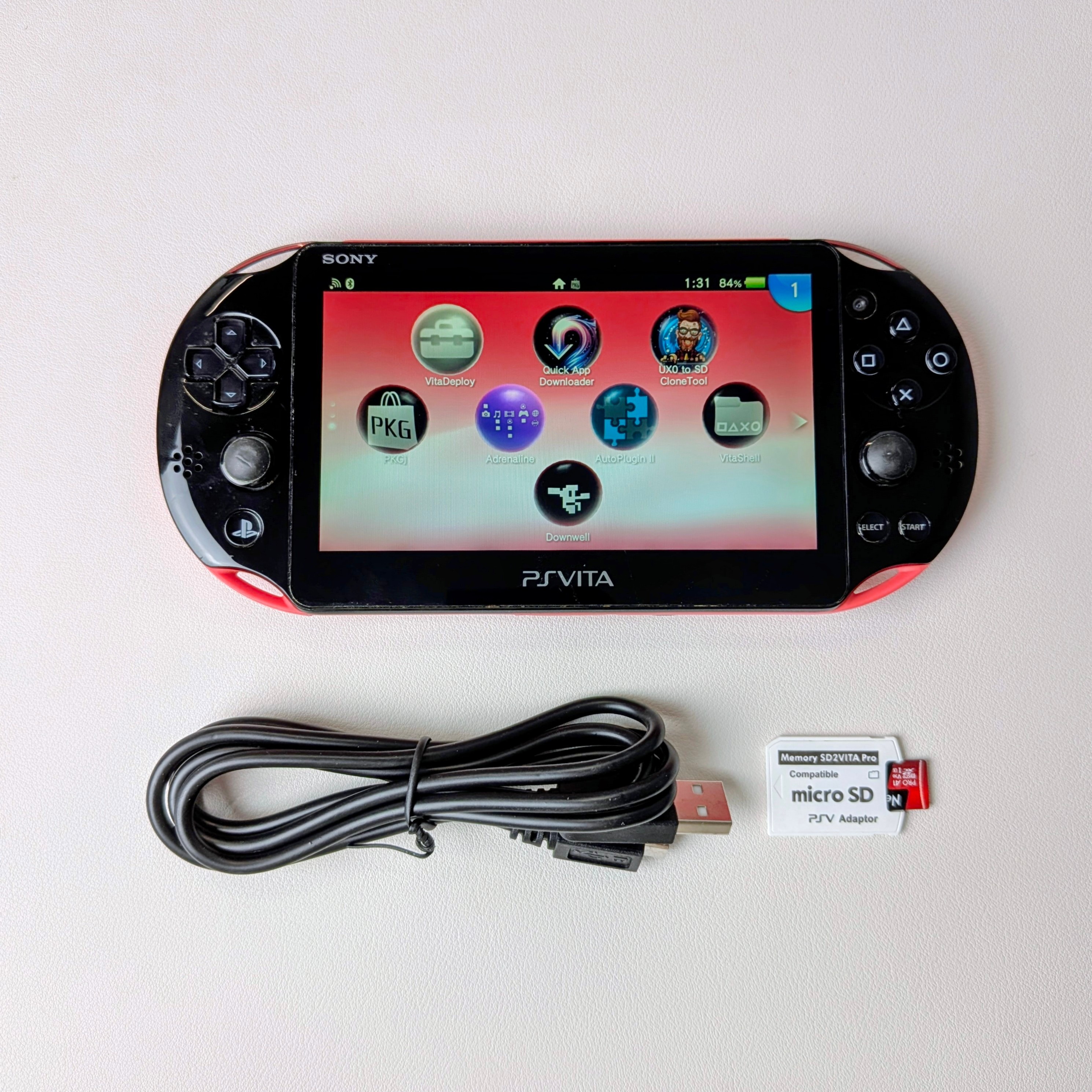 Sony PS Vita 2000 HotPink Modded