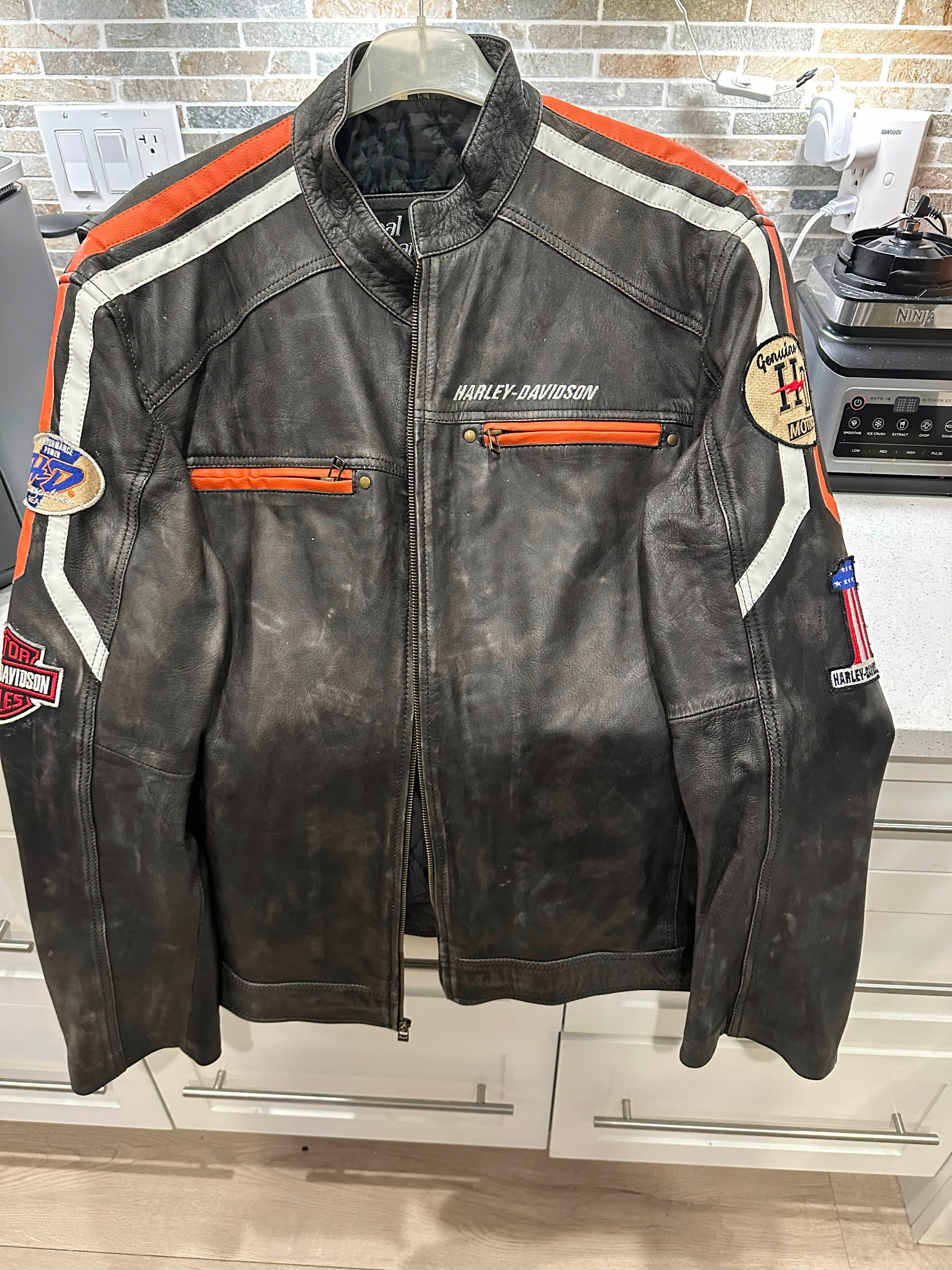 Harley Davidson Leather Jacket (XL)