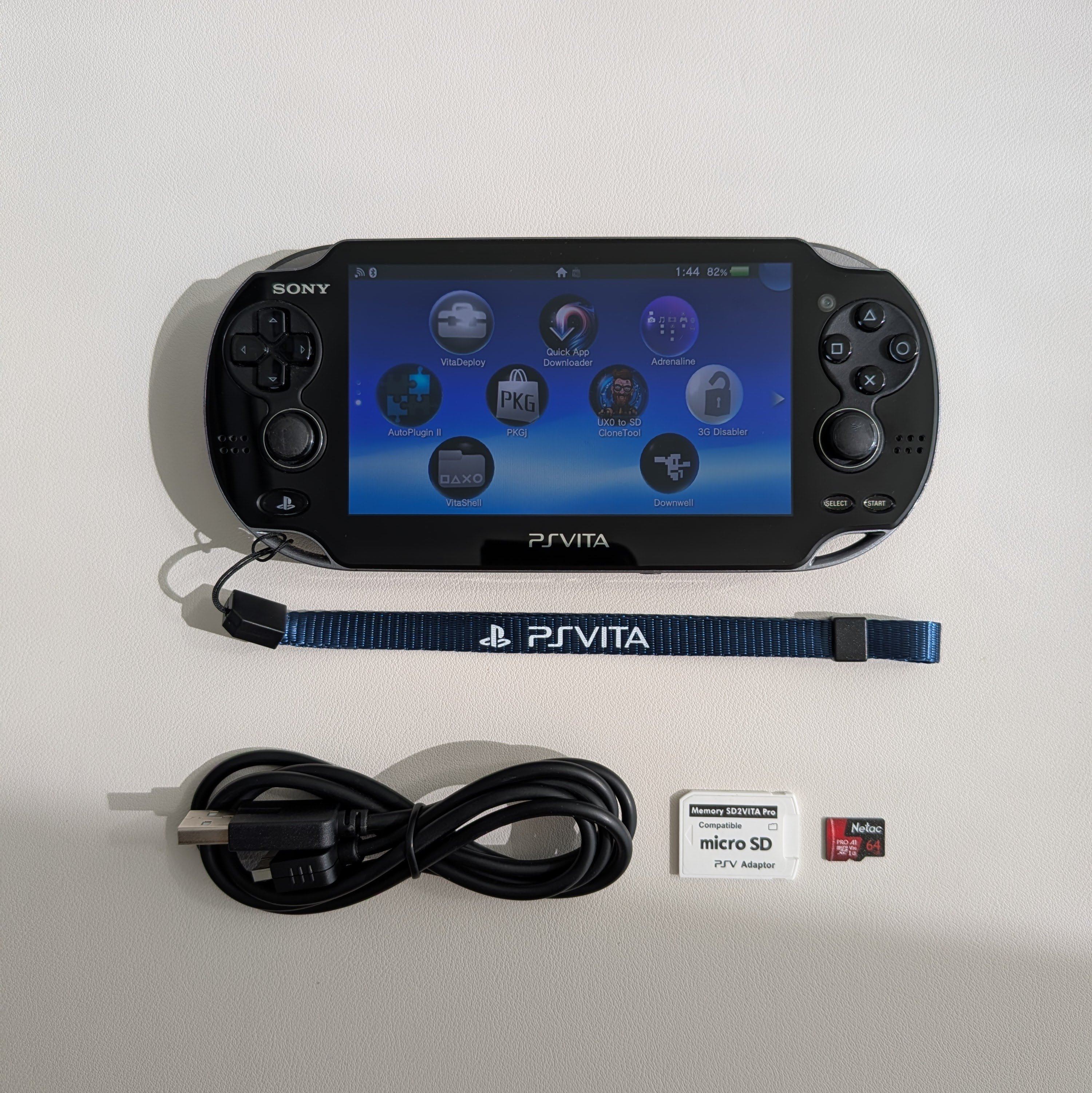 Sony PS Vita 1000 Black Modded