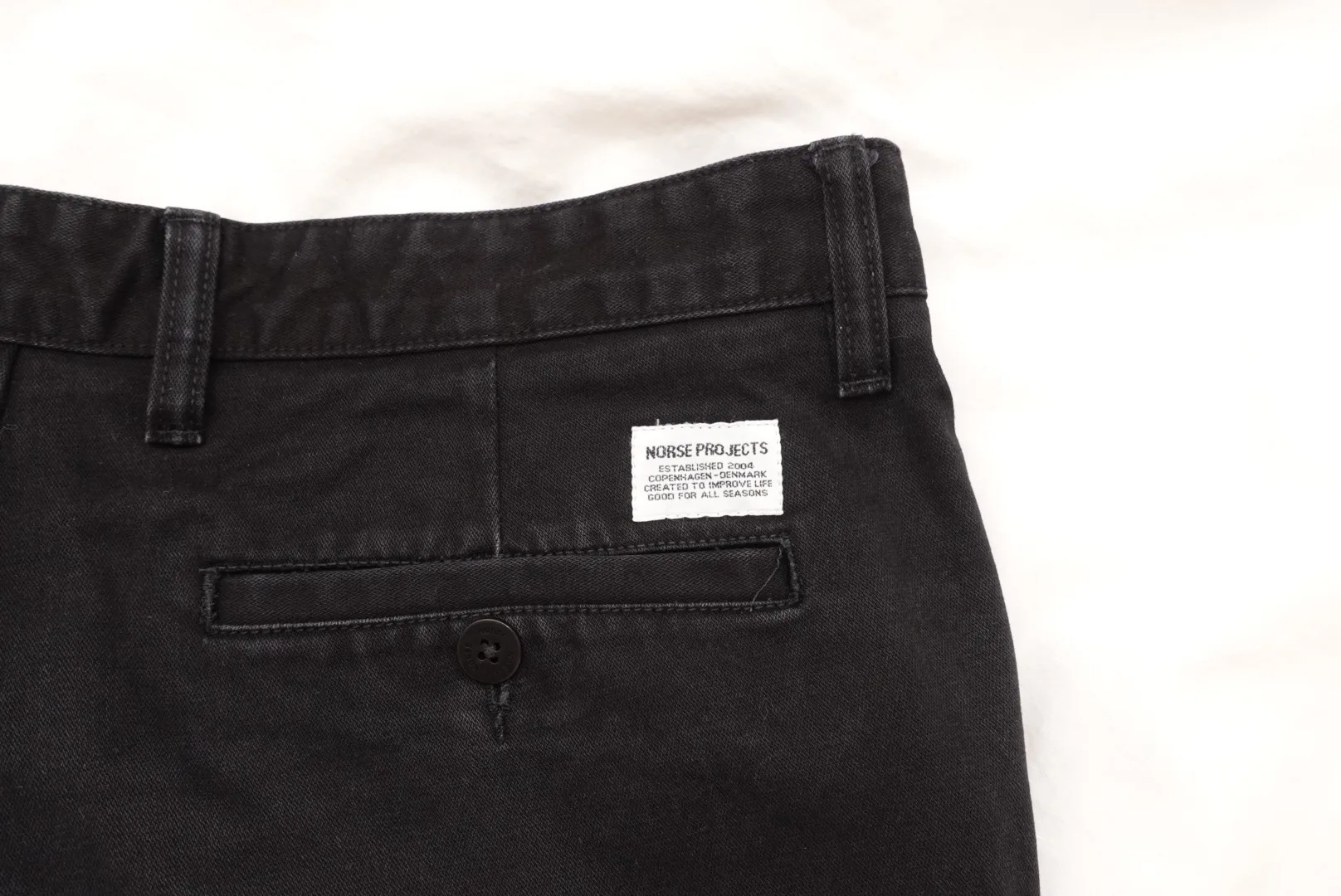 Norse Projects Aros Heavy Chino Navy Pants - 32x32 image indicator(3)