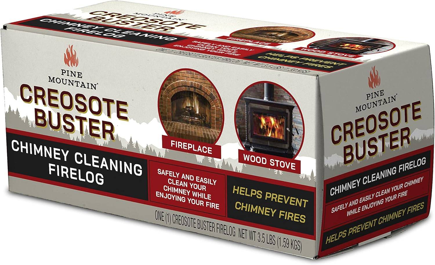 Pine Mountain Creosote Buster Chimney Cleaning Firelog
