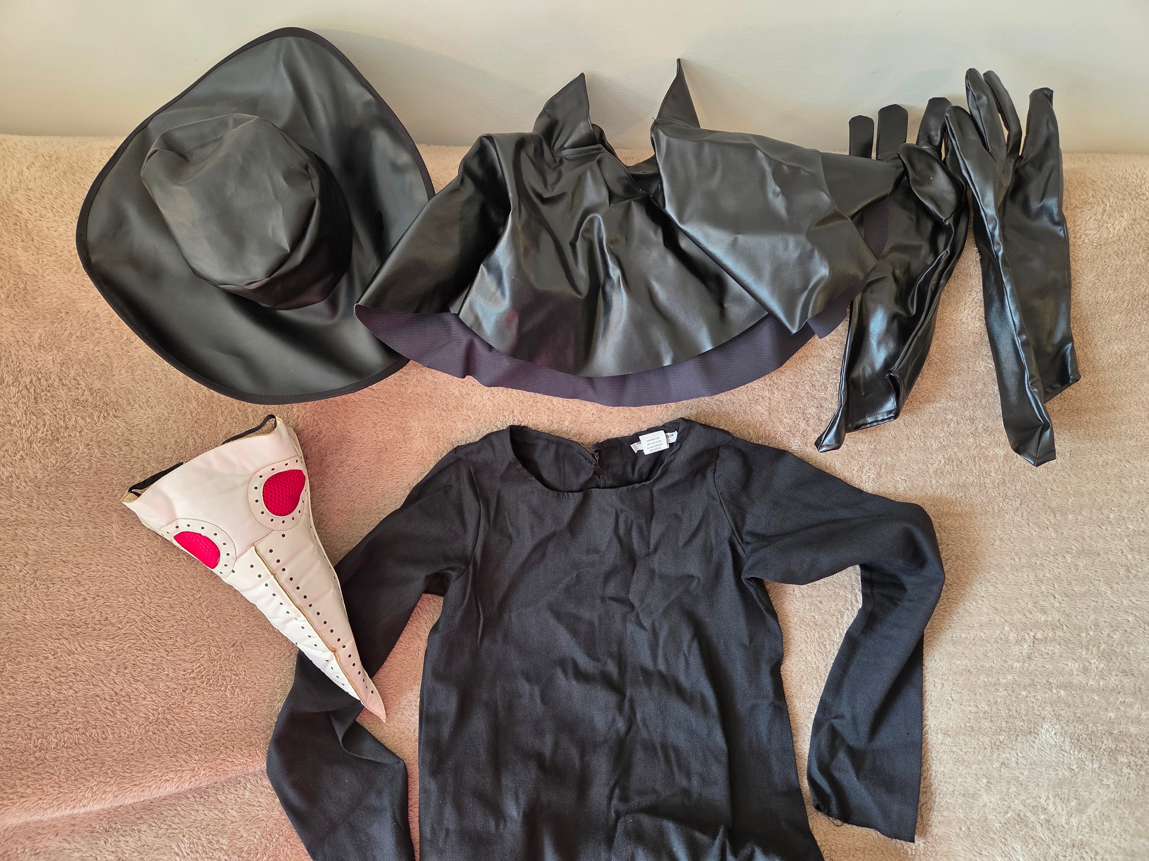 Plague Doctor Costume XS – Masquerade Set - photo 2
