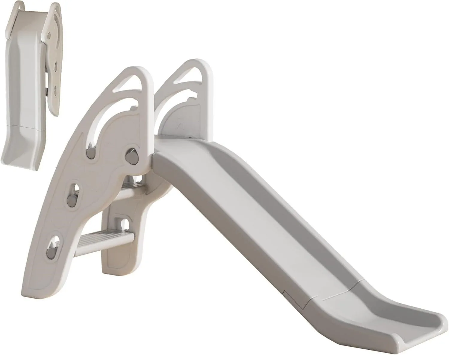 New Sealed Toddler Slide – Foldable, White thumbnail