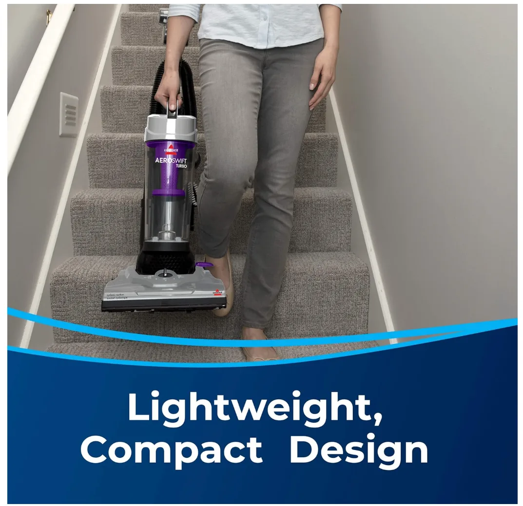 BISSELL AeroSwift Turbo Upright Vacuum — Bagless, Works Great image indicator(6)