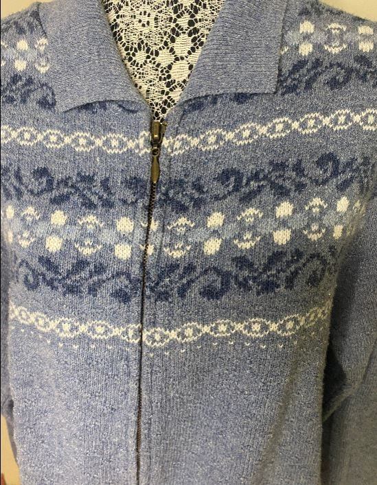 Cottage Cove Winter Full Zip Women’s Cardigan XL - photo 2