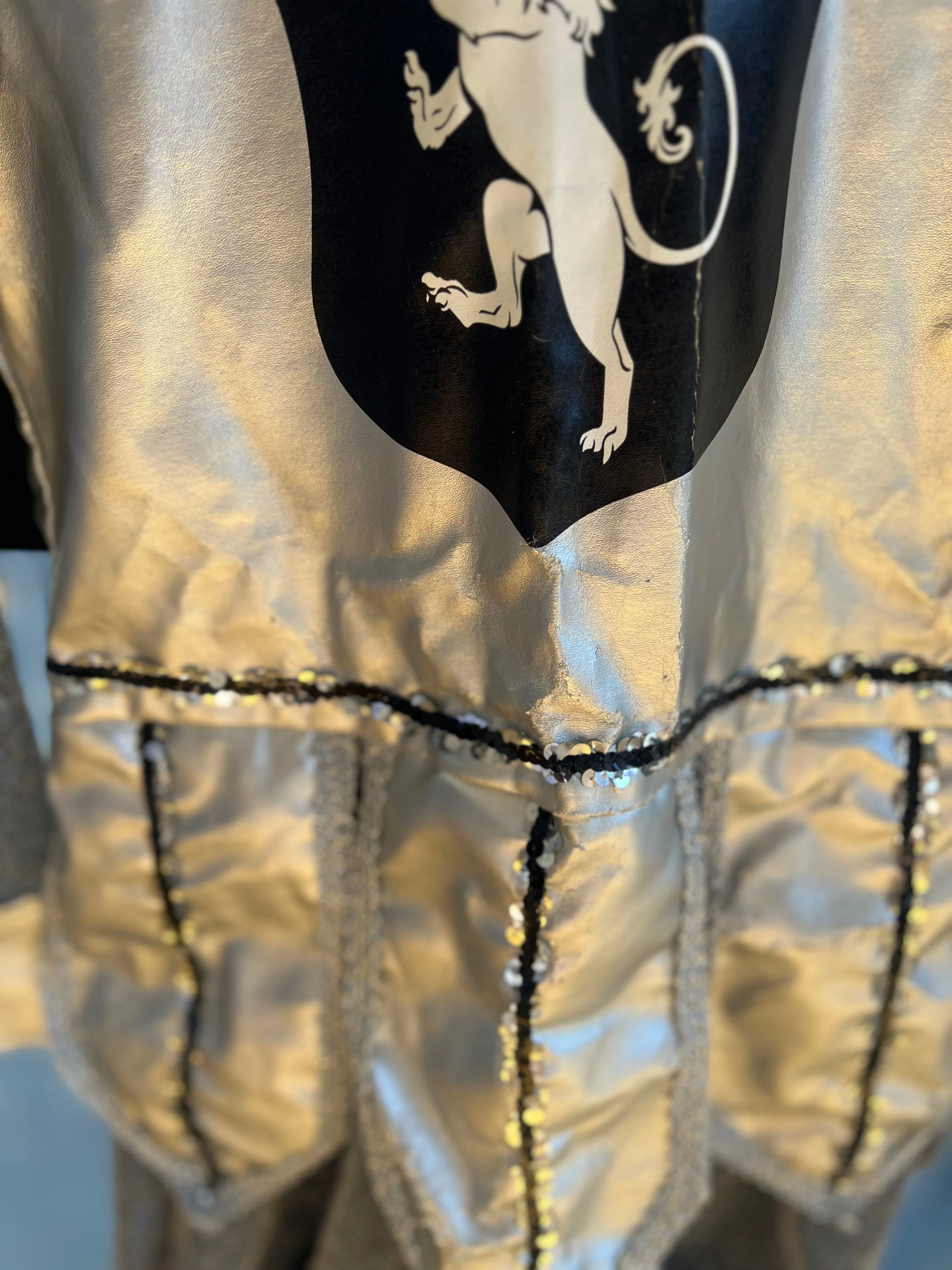 Medieval Knight Halloween Costume Kid’s Large w/ Sword & Shield image indicator(3)