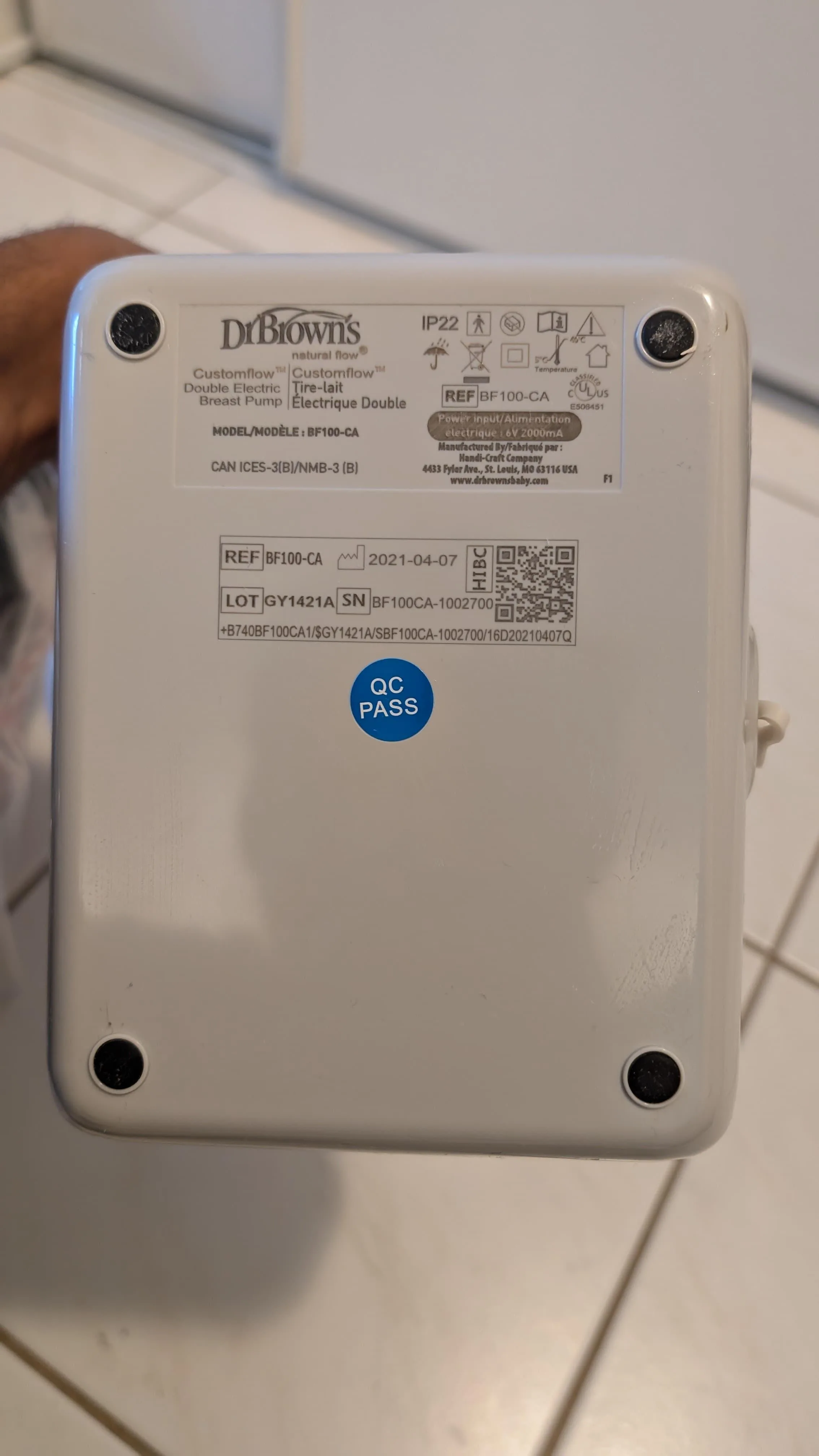 Dr. Browns Double Electric Breast Pump image indicator(4)