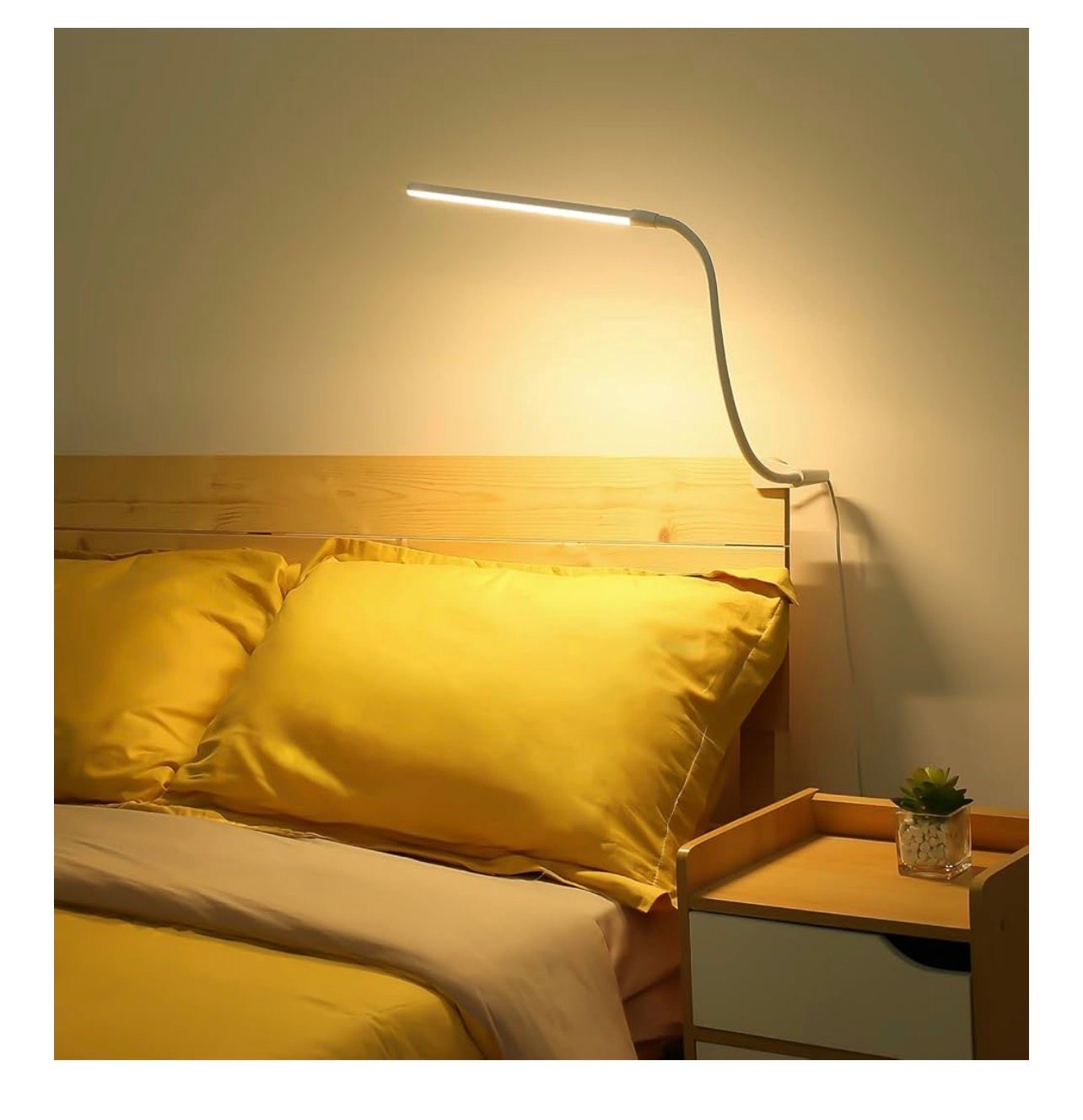 Lepro LED Clip-On Desk Lamp (White) - photo 3