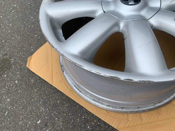 1 x single 17X7 et48 OEM Mini Cooper 4X100 rim in good cond - photo 5