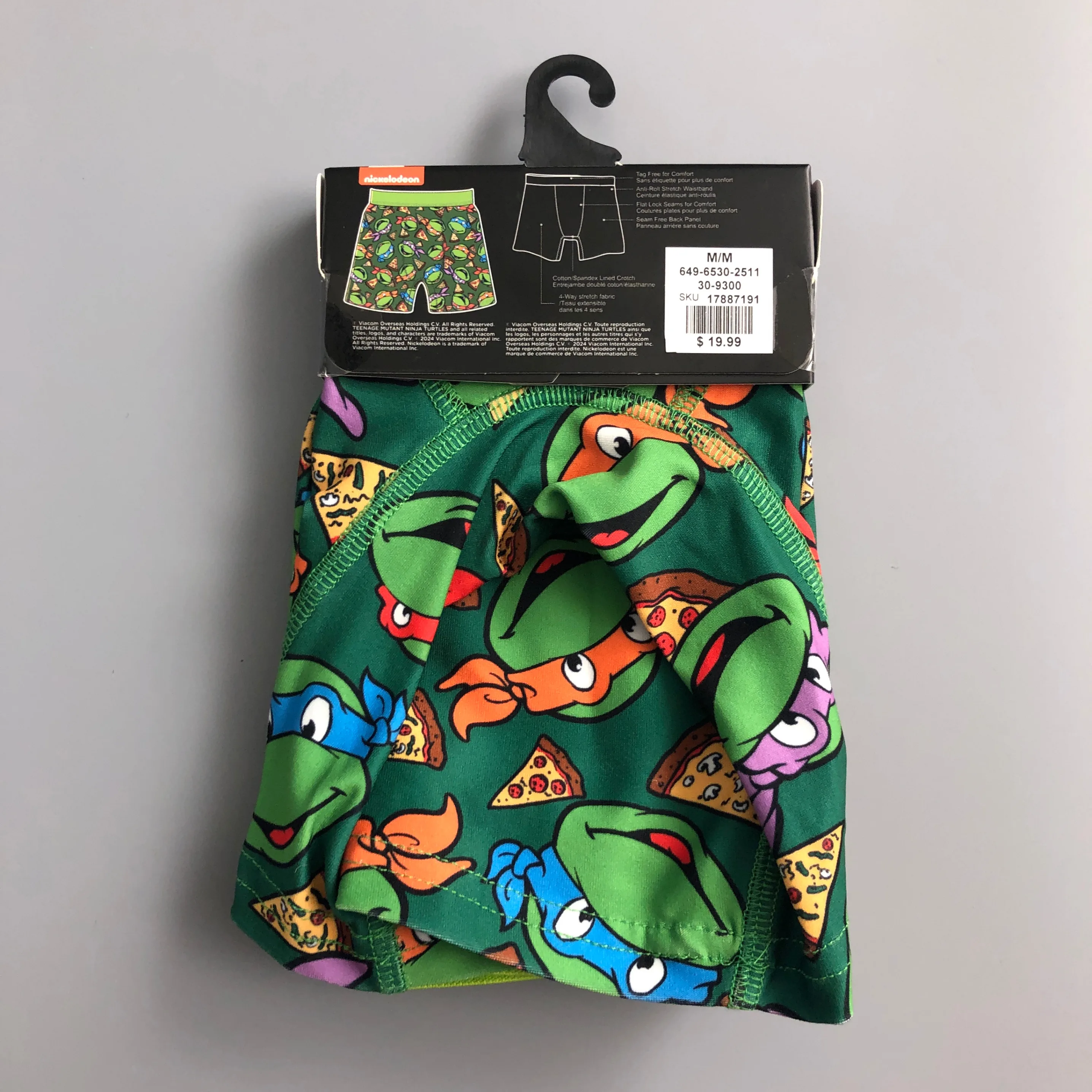 Brand New Teenage Mutant Ninja Turtles Boxer Brief image indicator(2)