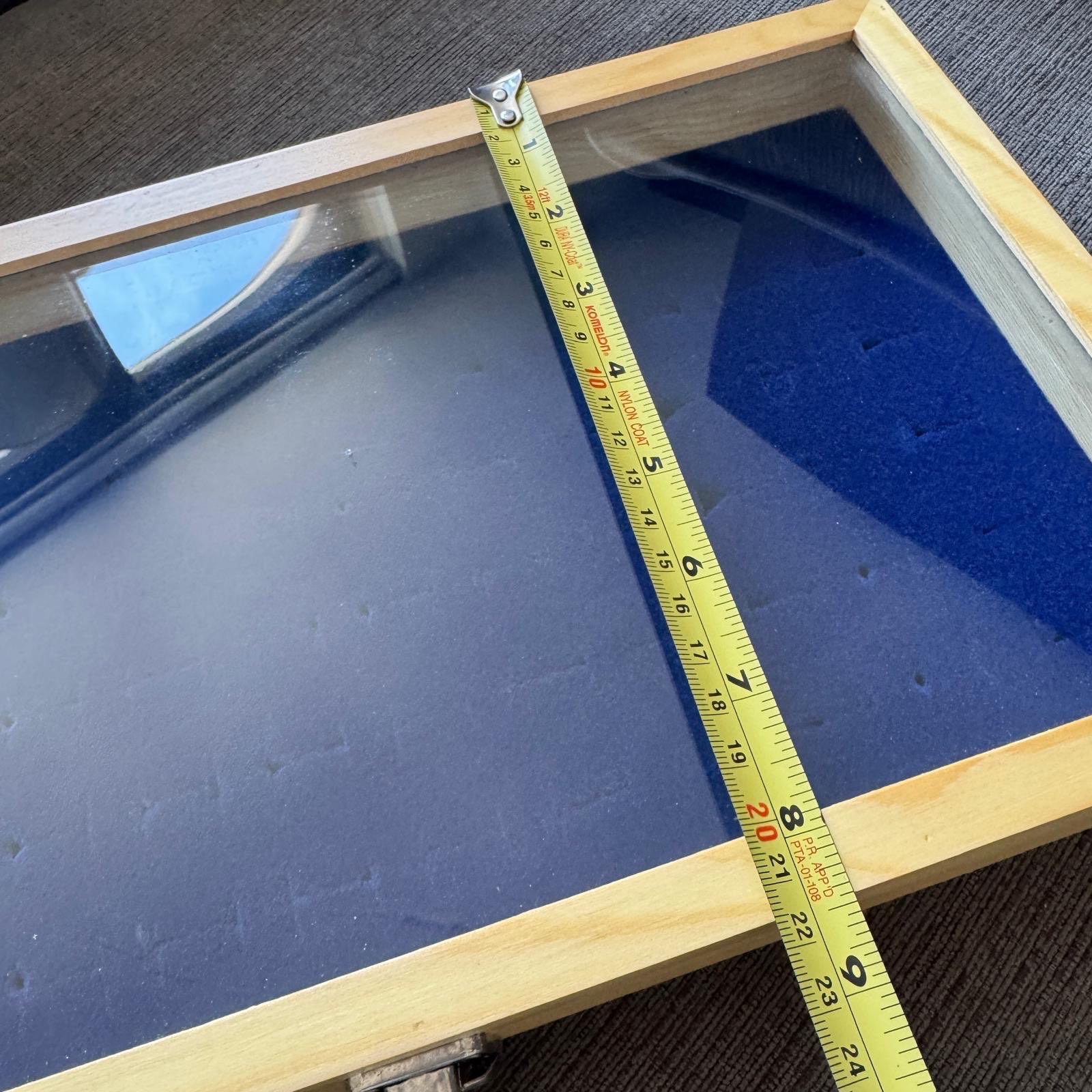 2 wooden 144 (2x72) rings display case - photo 3