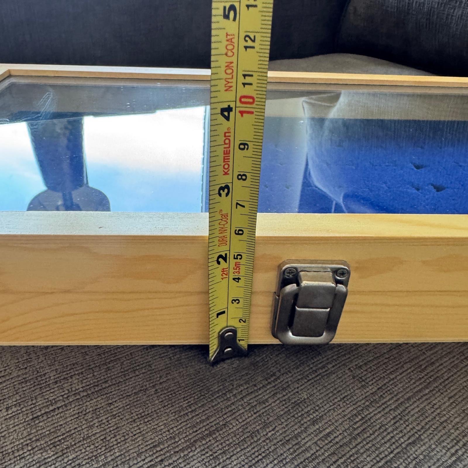 2 wooden 144 (2x72) rings display case - photo 4