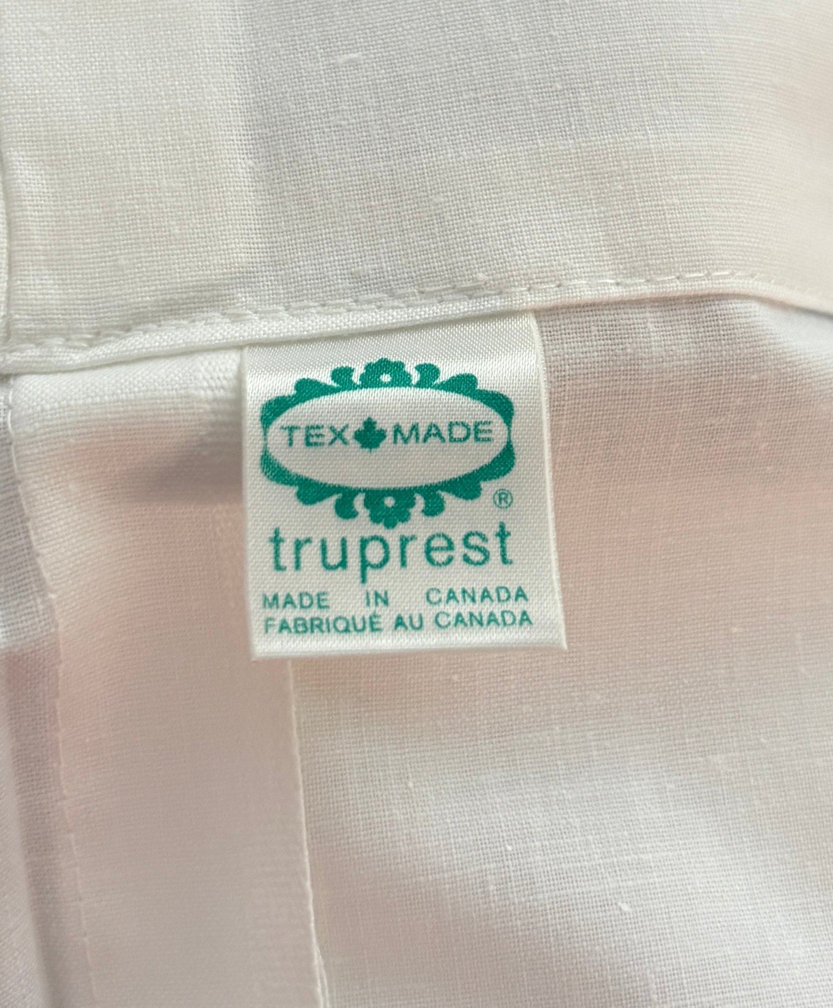 Made in Canada Tex Made Truprest Purple Floral Queen Pillowcases - photo 5