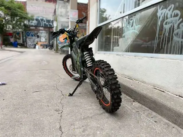Caofen F80 Green Electric Dirt Bike $3,999 image indicator(3)