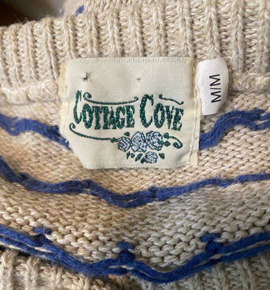 Cottage Cove Heart and Bear Full Button Women’s Cardigan Medium - photo 4
