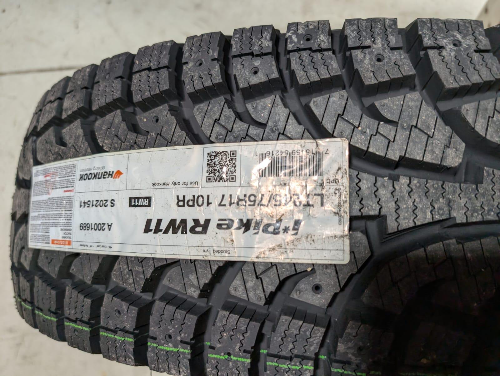 NEW 17" OE+ TT06(6x139)+245/75/R17 Hankook snows-Tacoma/4Runner - photo 2