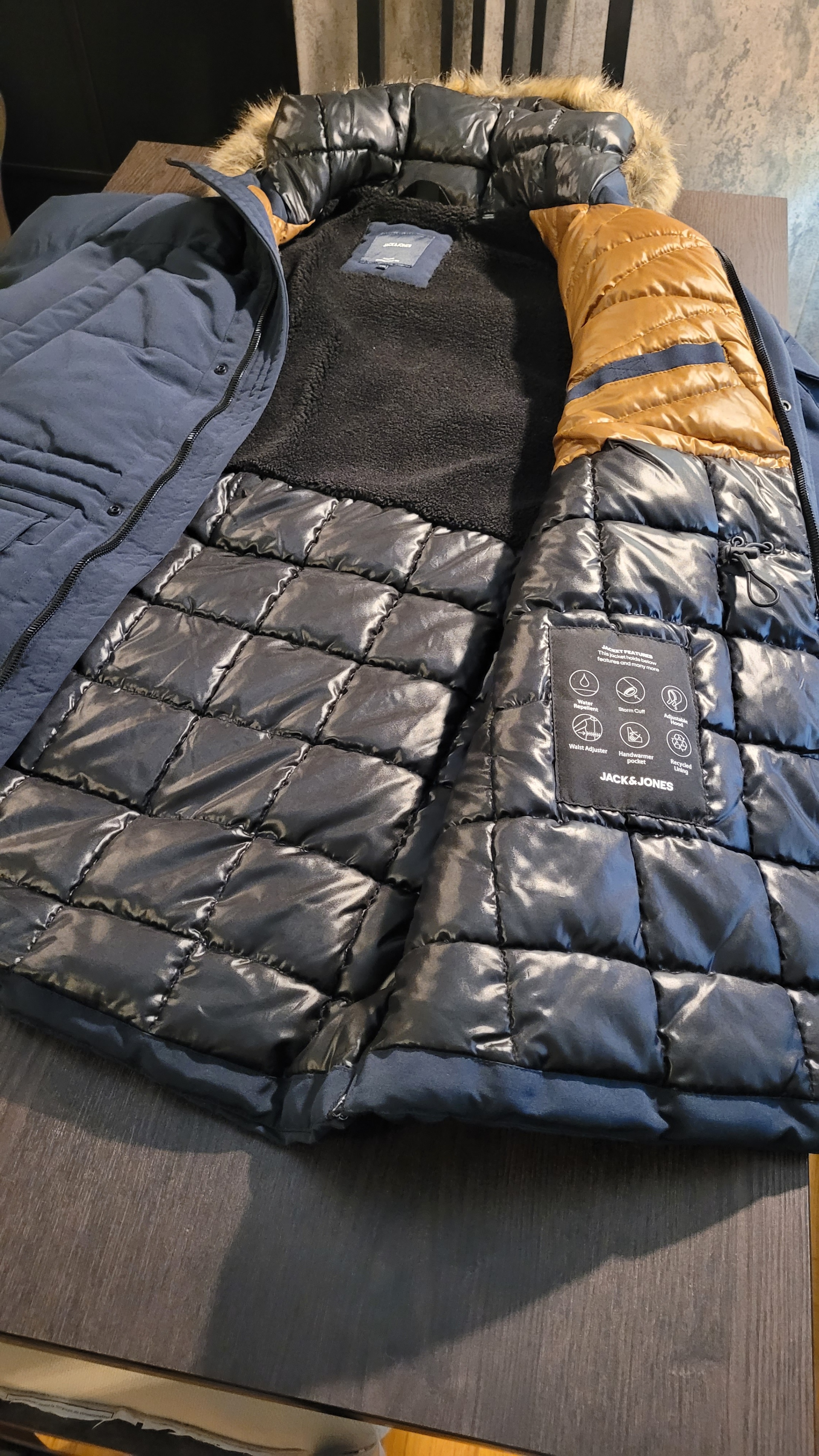 Jack & Jones Winter Jacket size XXL dark blue - photo 5