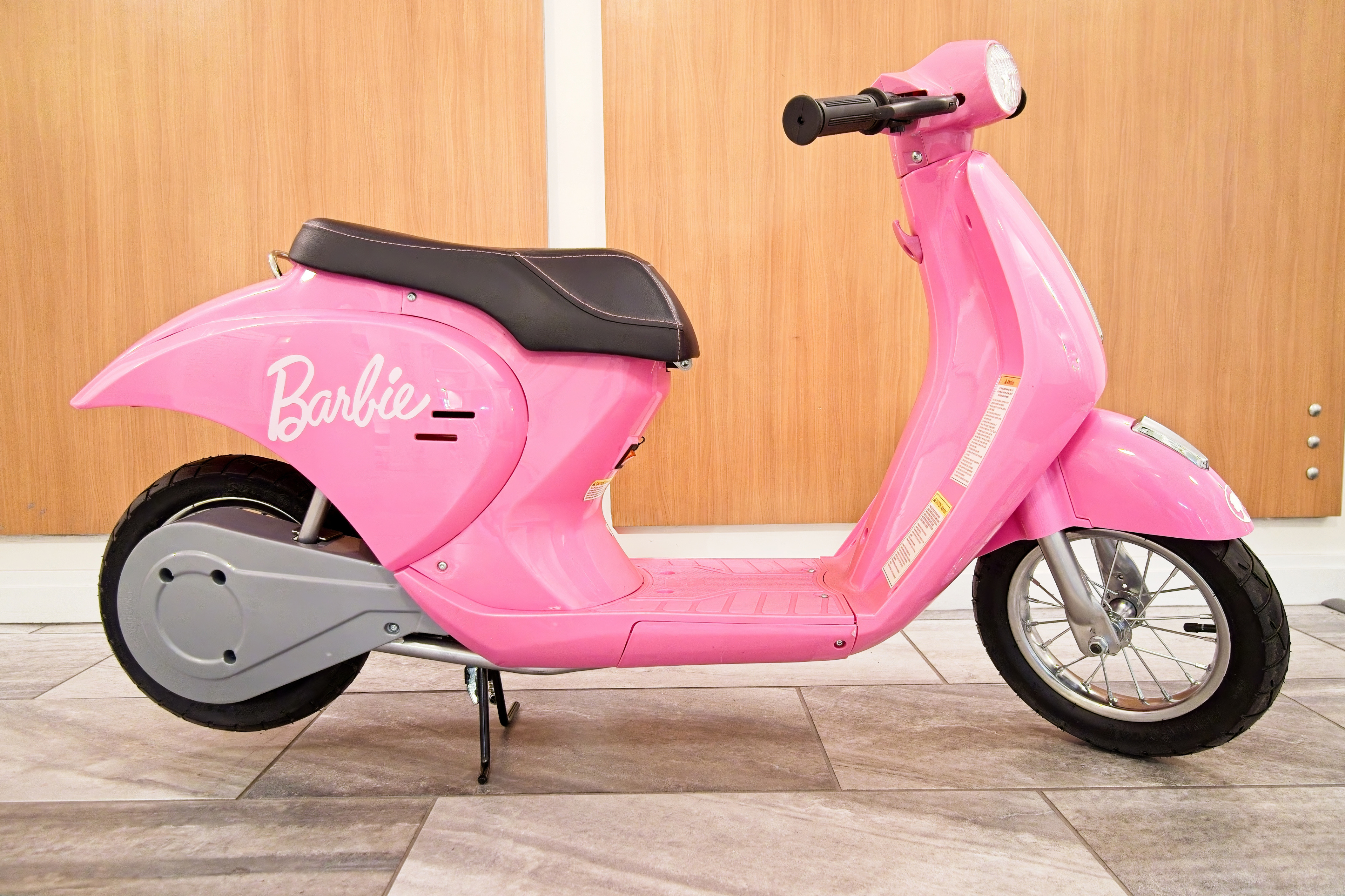 Barbie Electric Scooter, 24V Battery-Powered