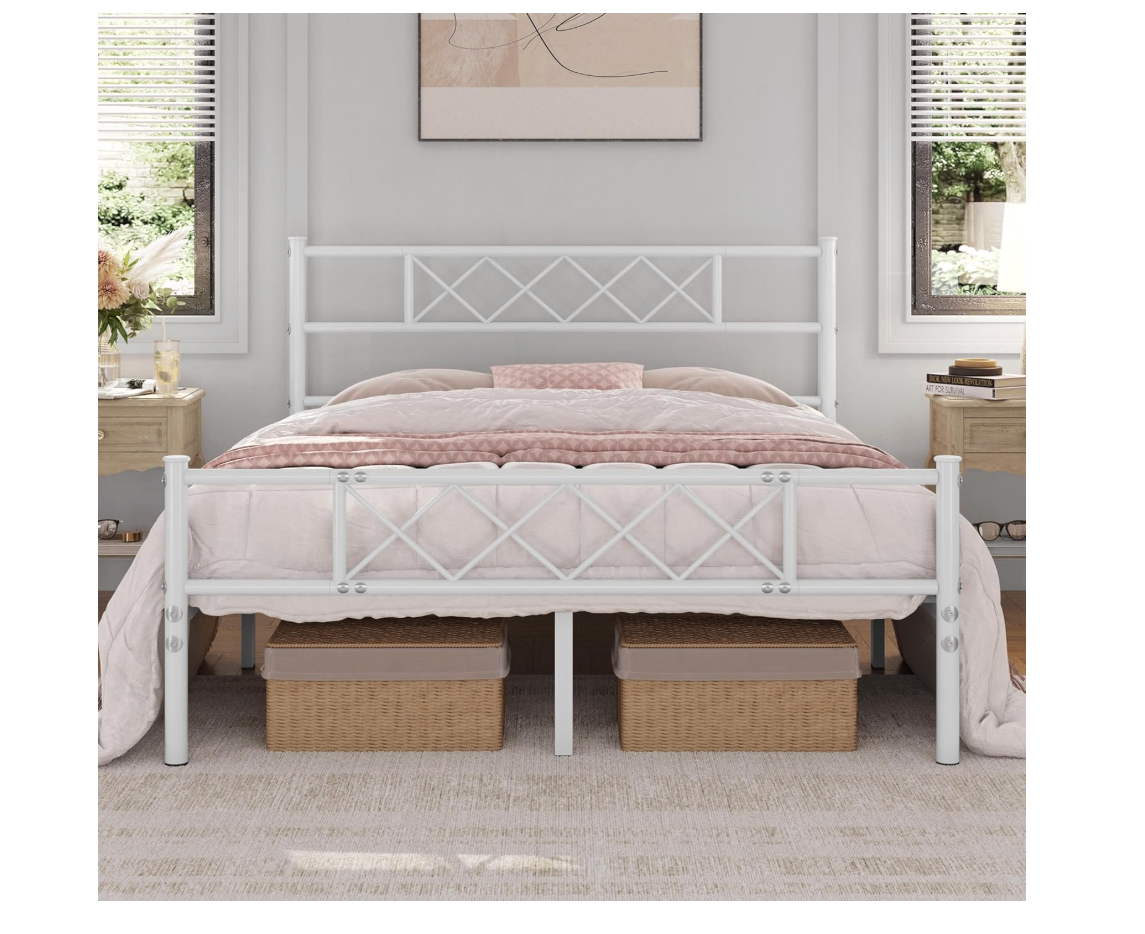 MOVE-OUT SALE - Full/Double Bed Frame + Gel Memory Foam Mattress - photo 5