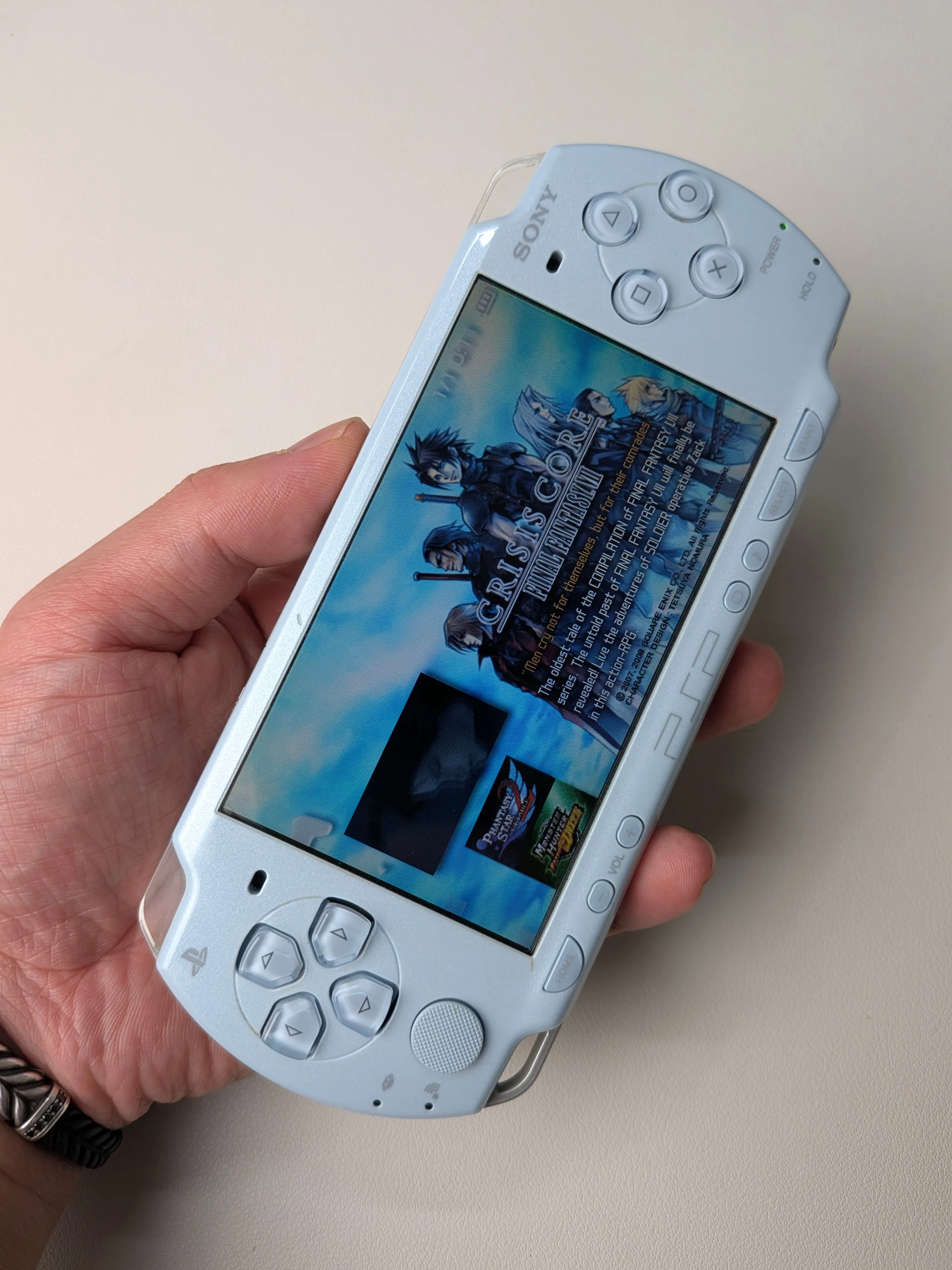 Sony PSP2000 LightBlue Modded image indicator(2)