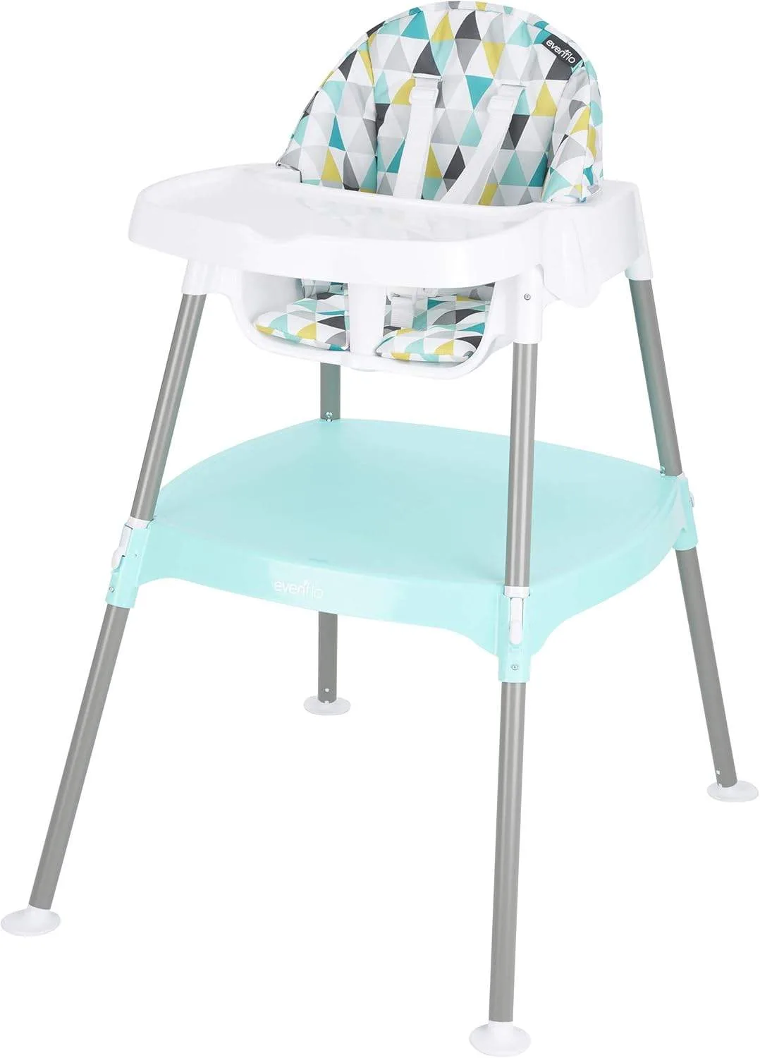 Evenflo 4-in-1 Convertible High Chair (Prism Triangles) thumbnail